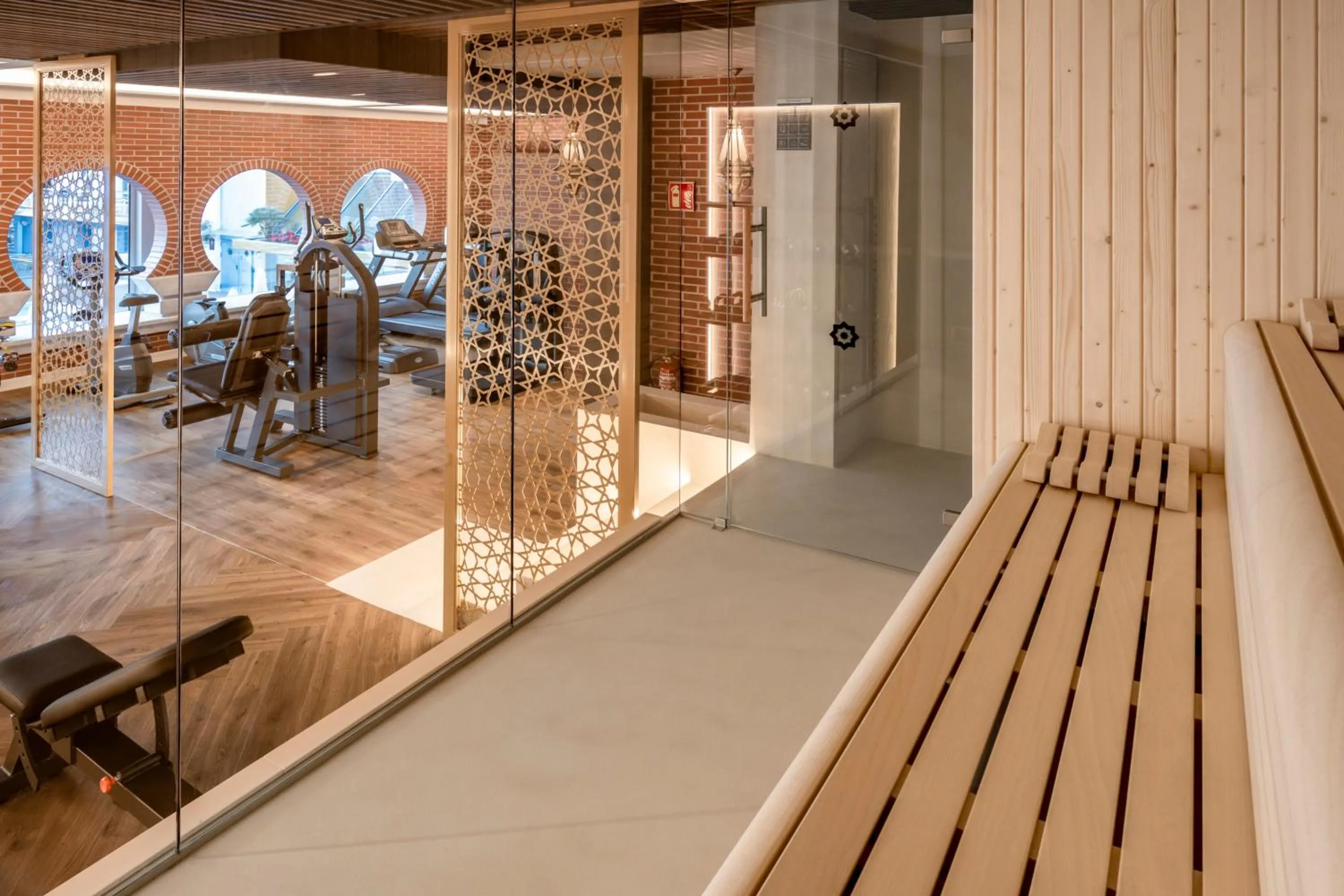 Sauna in Hotel Alhambra