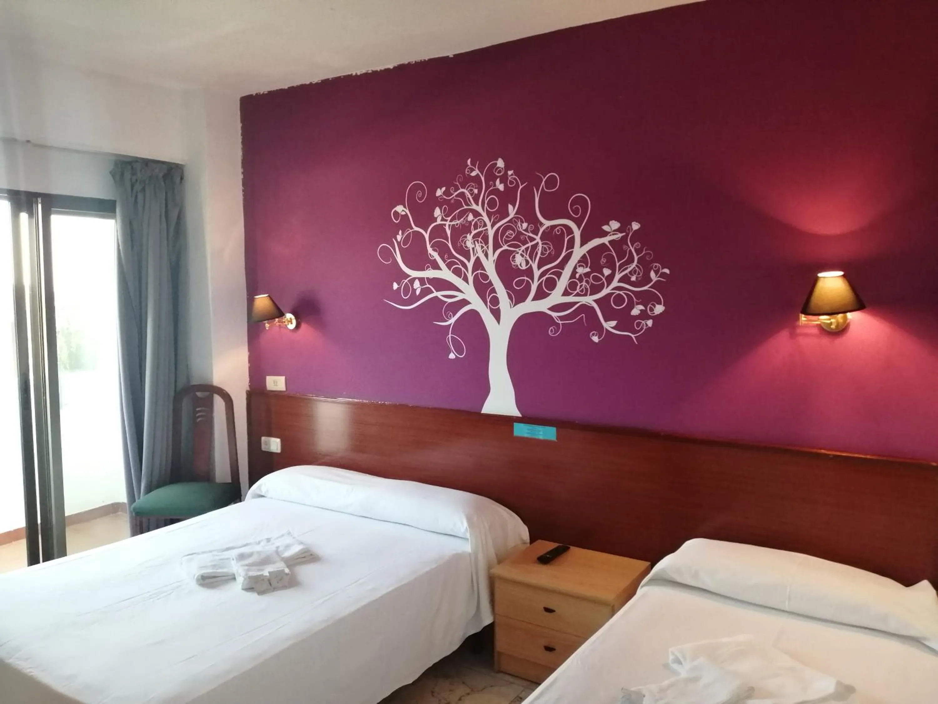 Bed in Hostal Jaime I