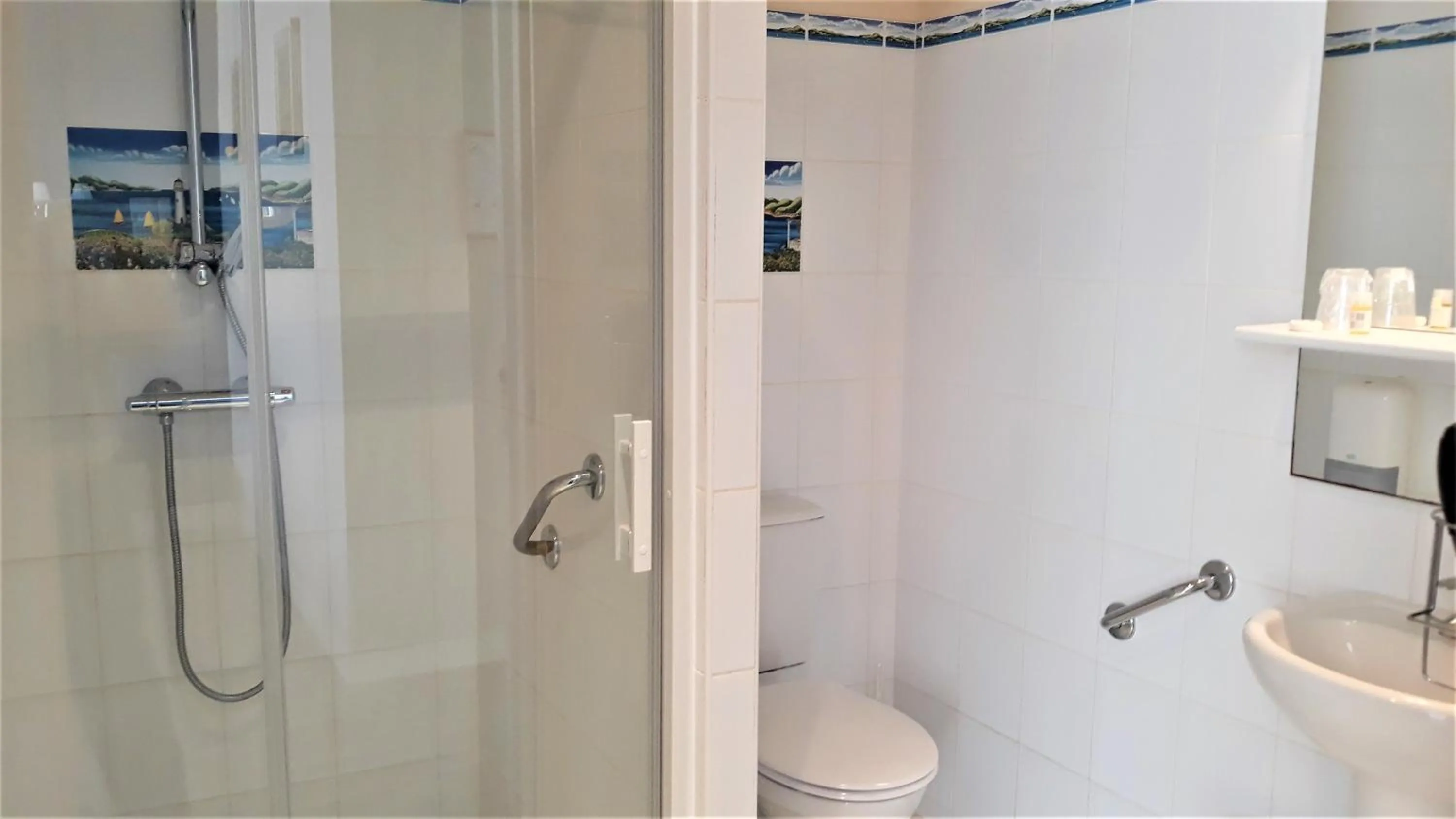 Shower in Hotel Le Reynita