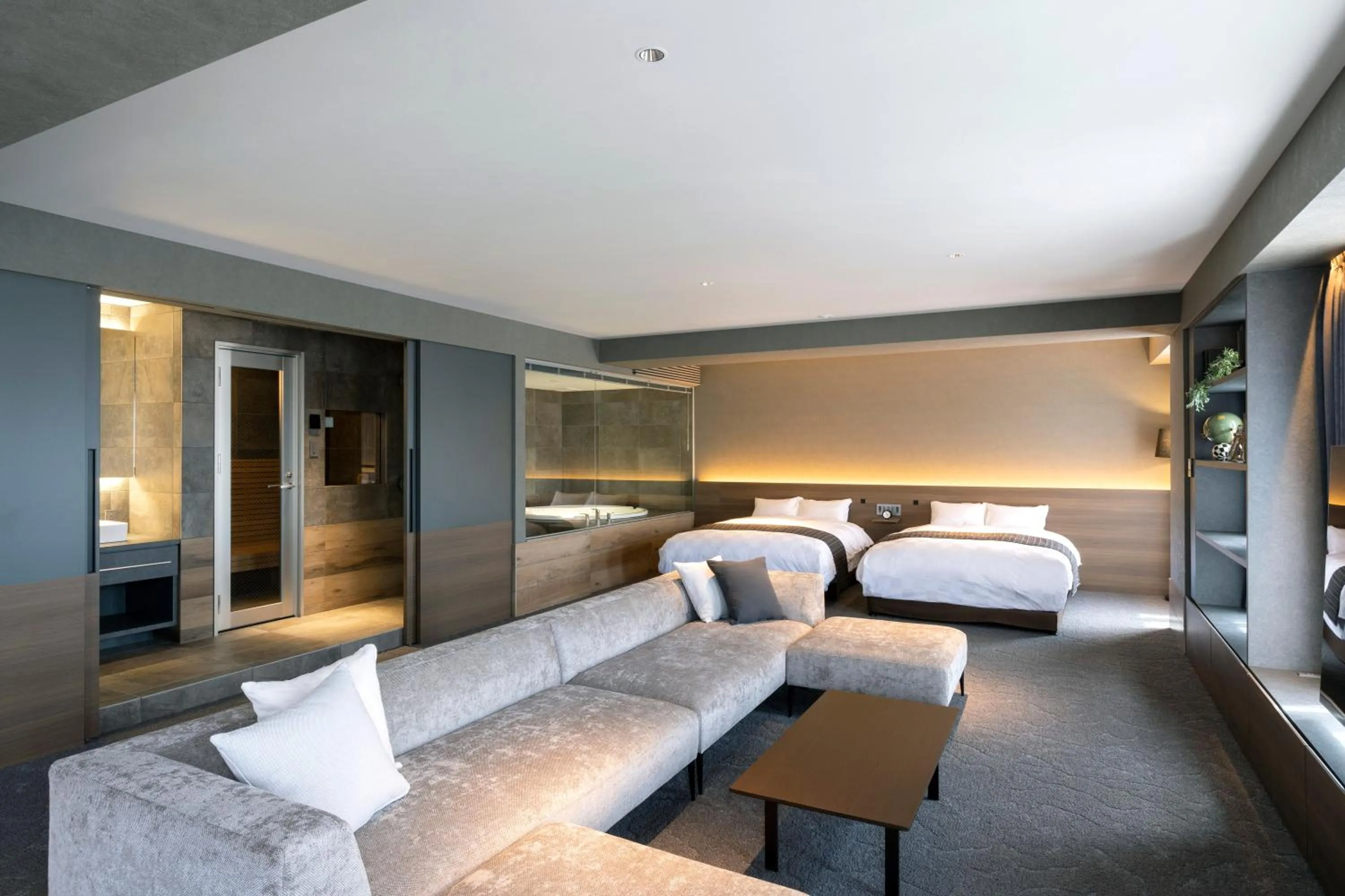 Photo of the whole room, Bed in ROYAL CHESTER NAGASAKI hotel&retreat