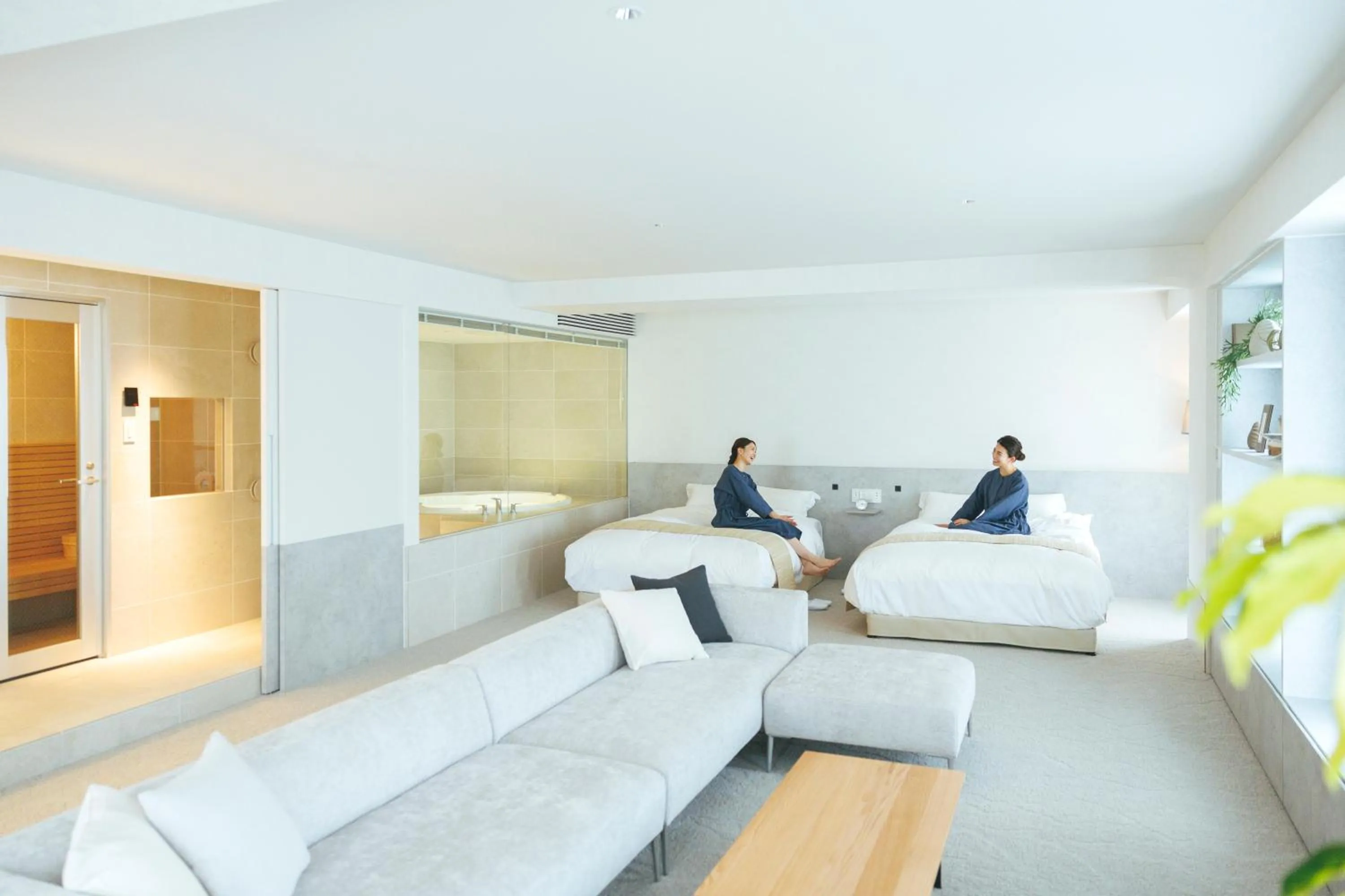 Photo of the whole room, Bed in ROYAL CHESTER NAGASAKI hotel&retreat