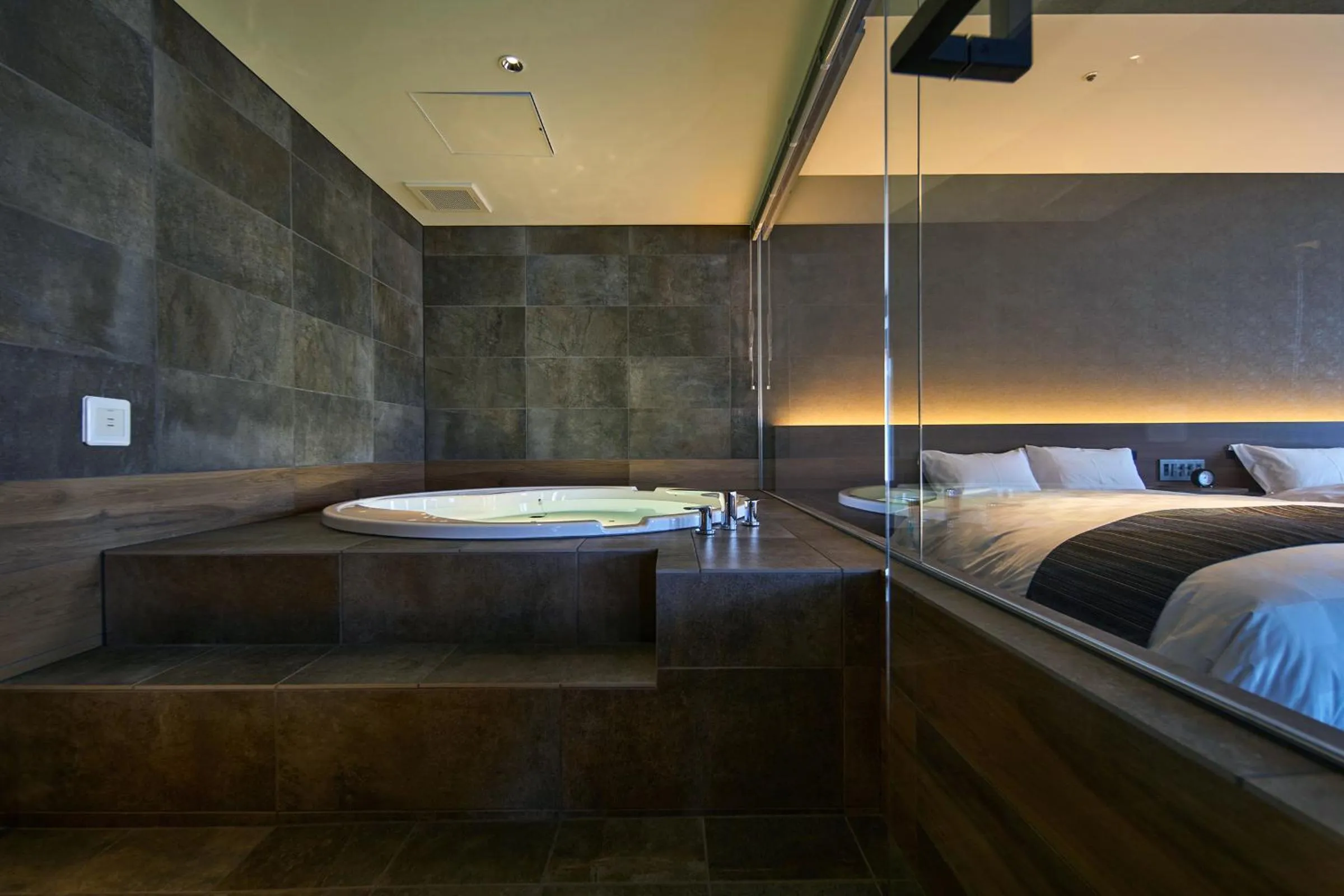 Bathroom, Bed in ROYAL CHESTER NAGASAKI hotel&retreat