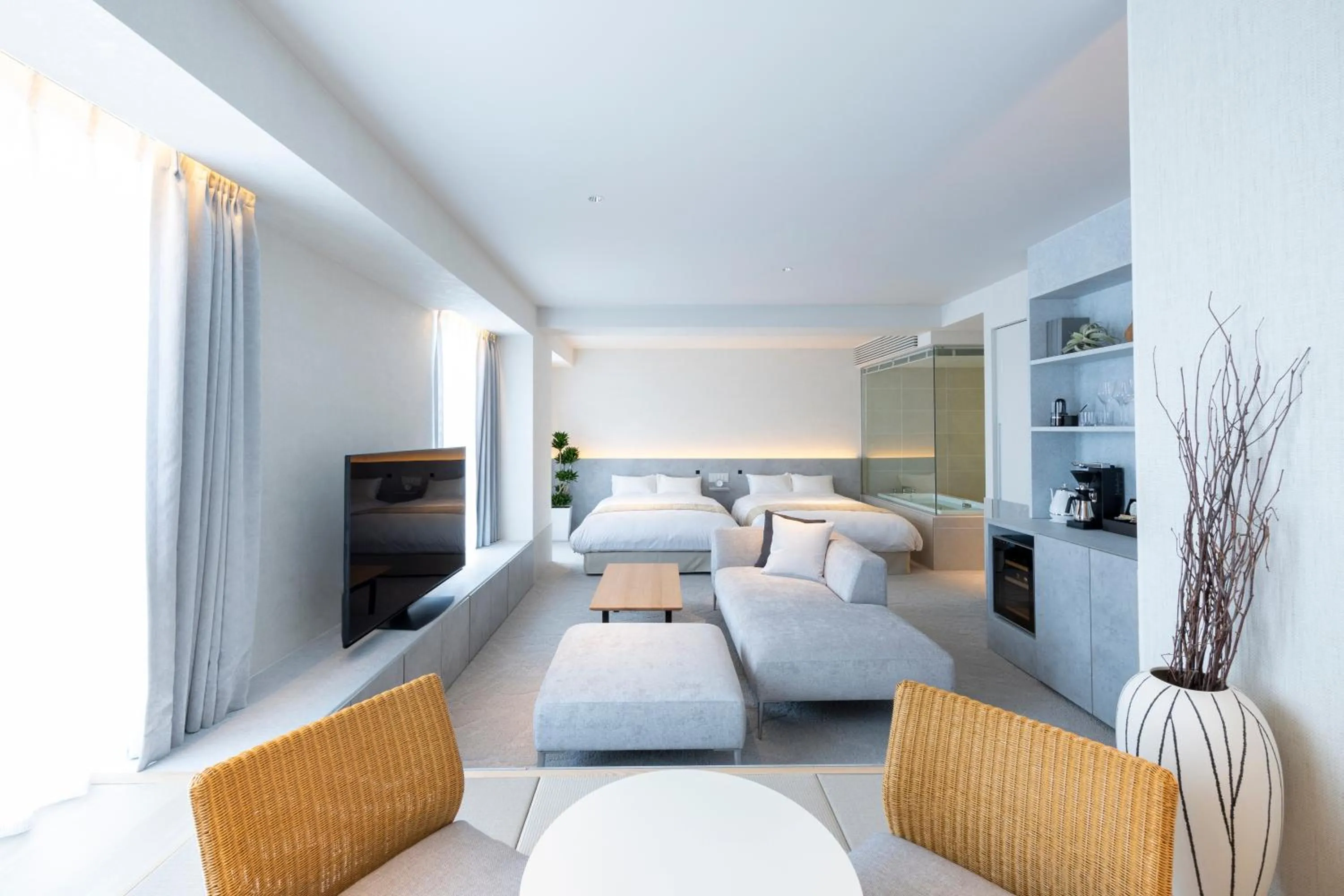 Photo of the whole room, Bed in ROYAL CHESTER NAGASAKI hotel&retreat