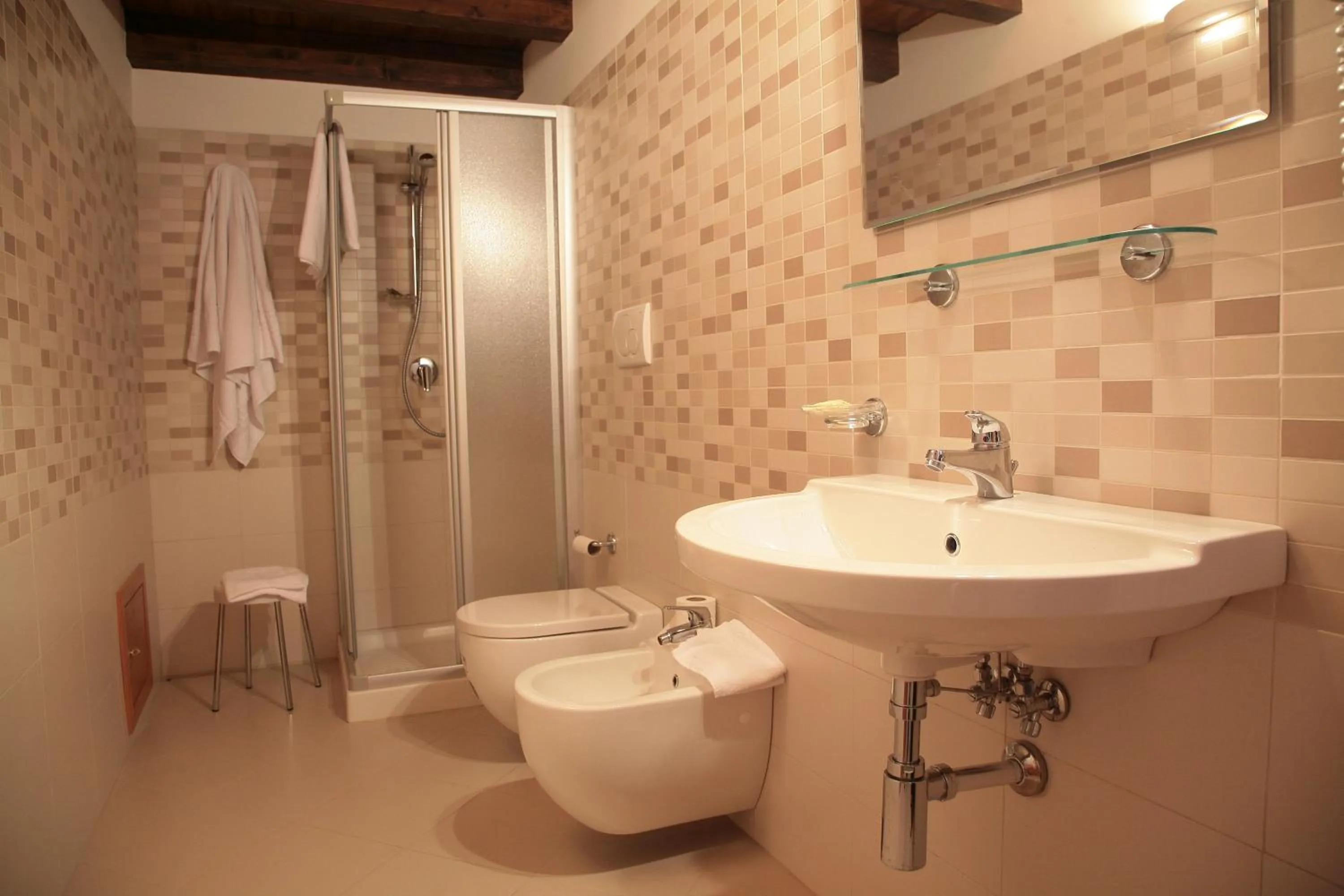 Bathroom in Agriturismo Galea