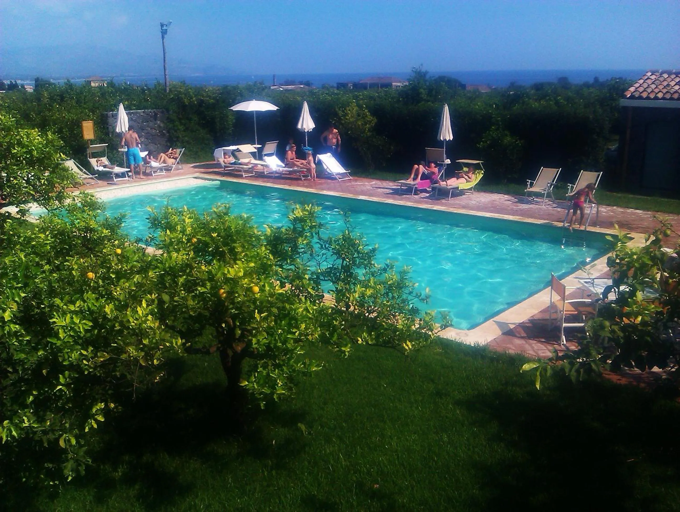 Swimming pool in Agriturismo Galea