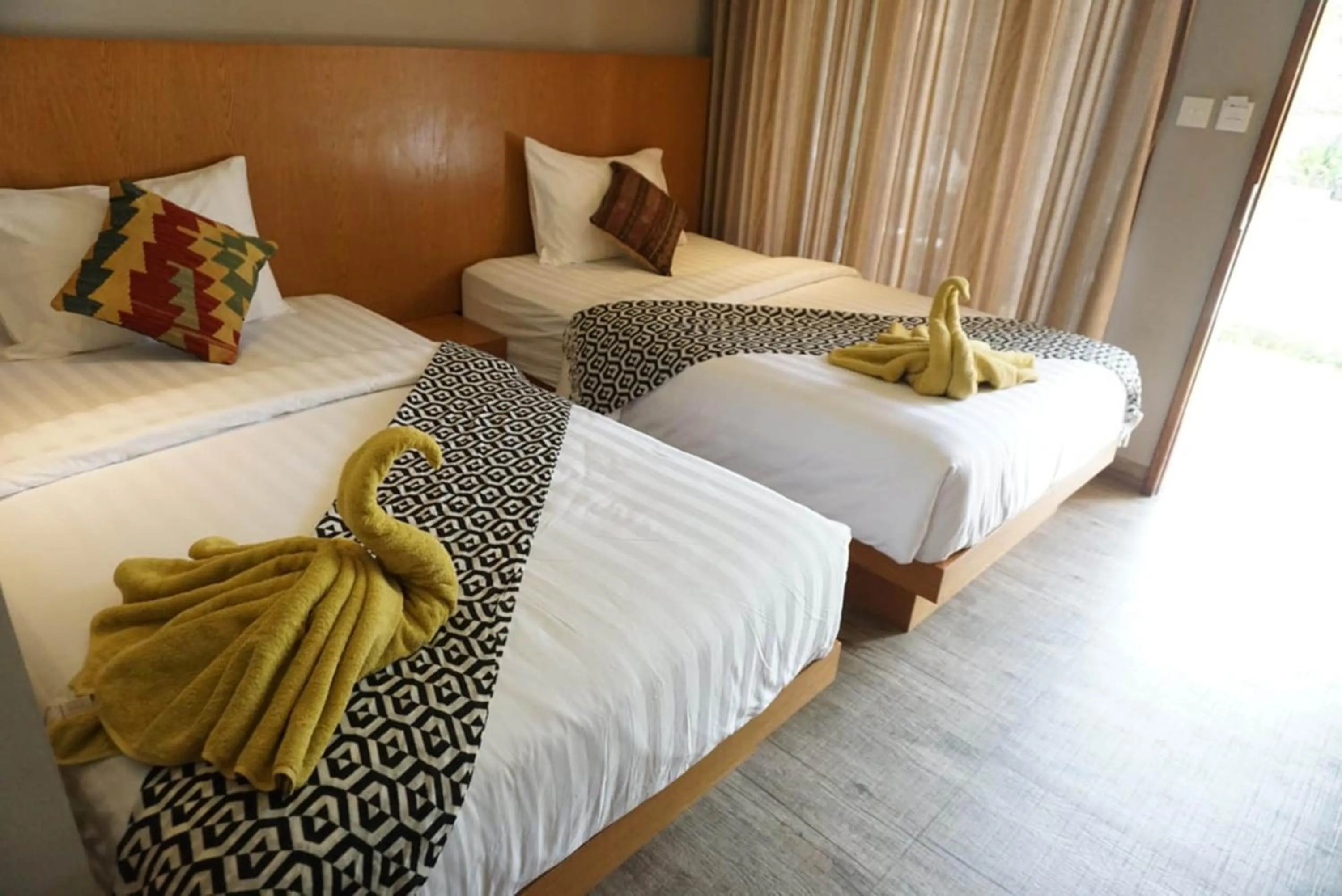 Bed in Locomotive Hotel and Spa by EPS