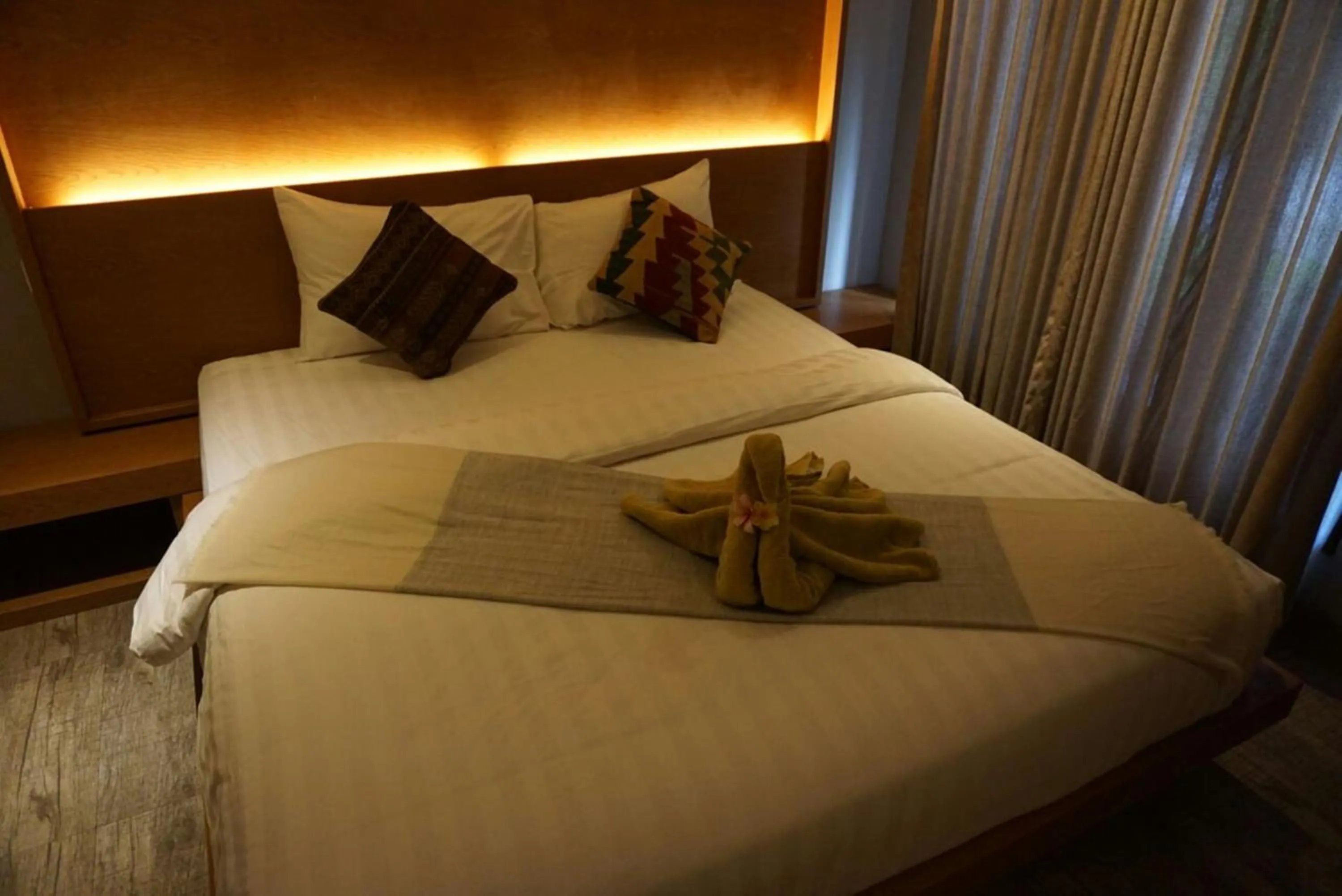 Bed in Locomotive Hotel and Spa by EPS