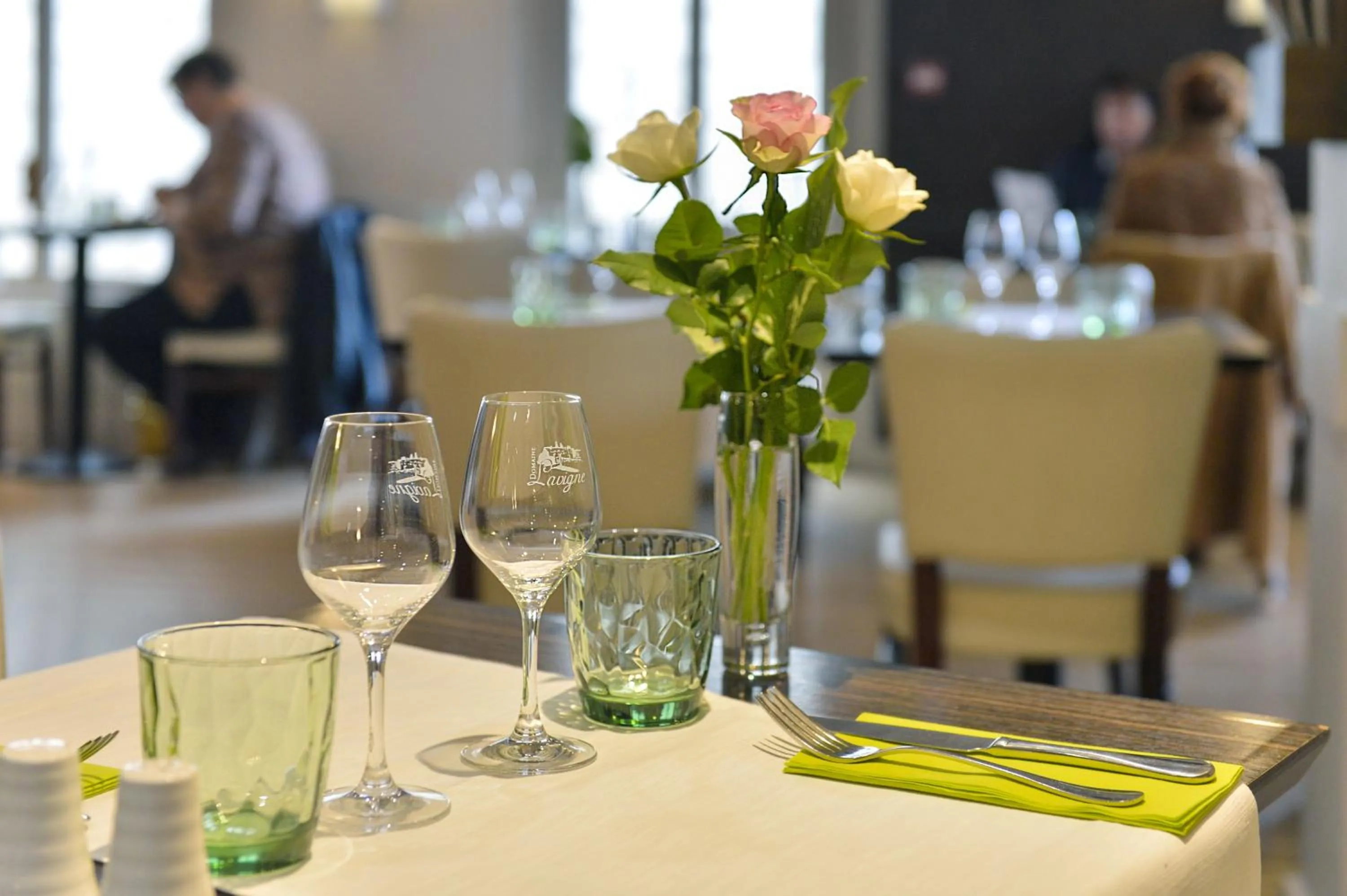 Restaurant/places to eat in Cristal Hôtel Restaurant - Logis Hotels