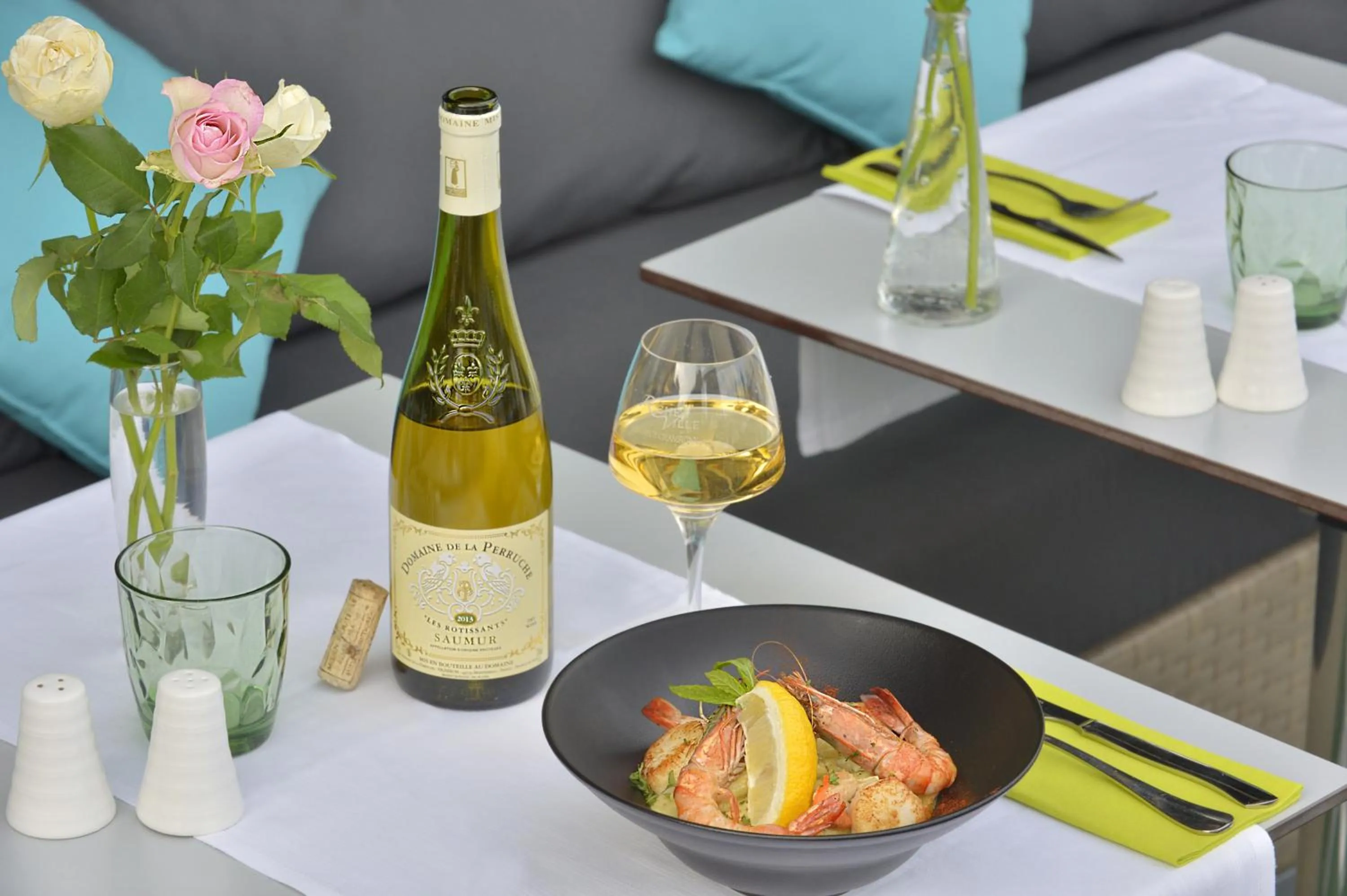 Restaurant/places to eat in Cristal Hôtel Restaurant - Logis Hotels