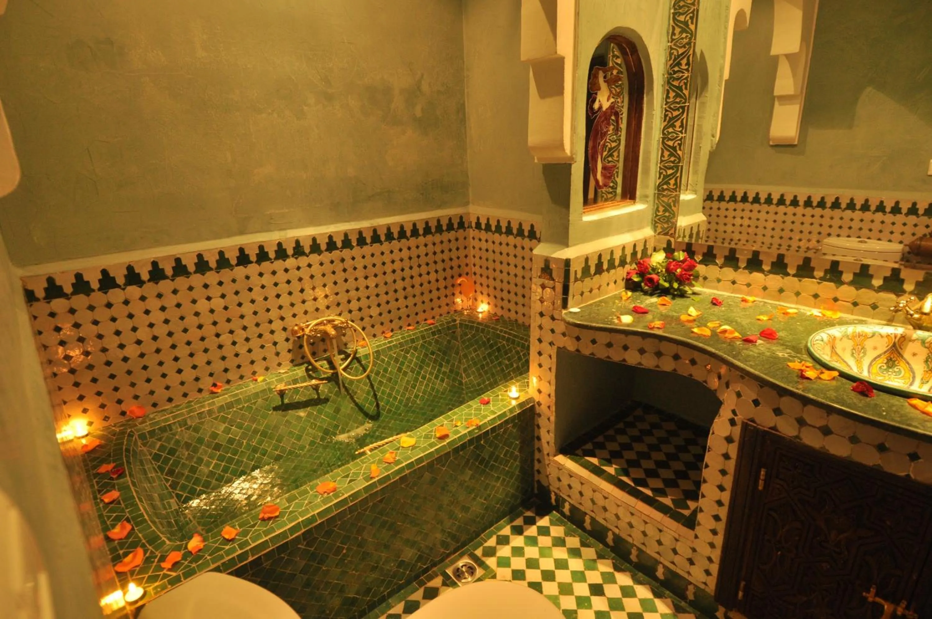 Bathroom in Riad Salam Fes & Spa