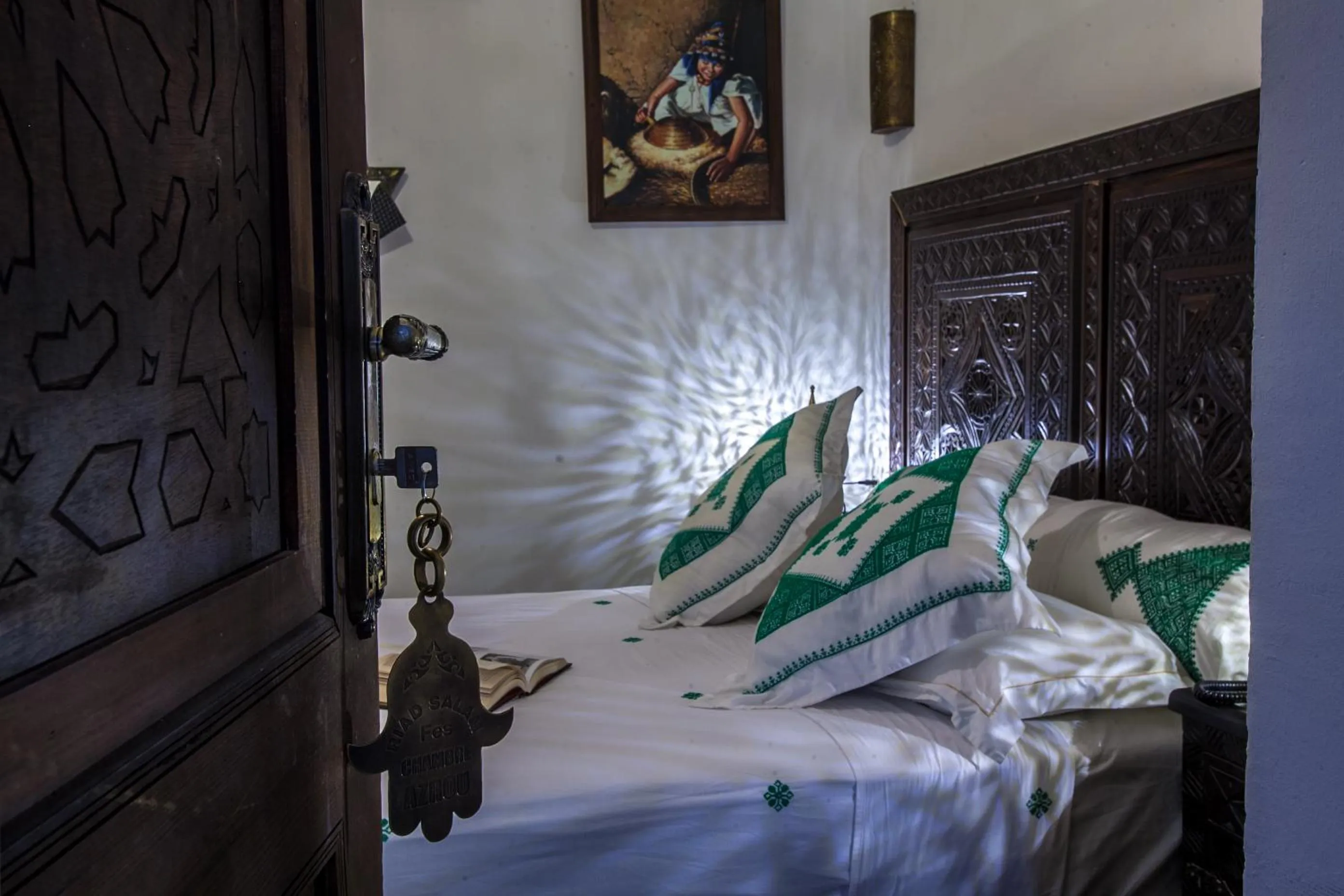 Photo of the whole room, Bed in Riad Salam Fes & Spa