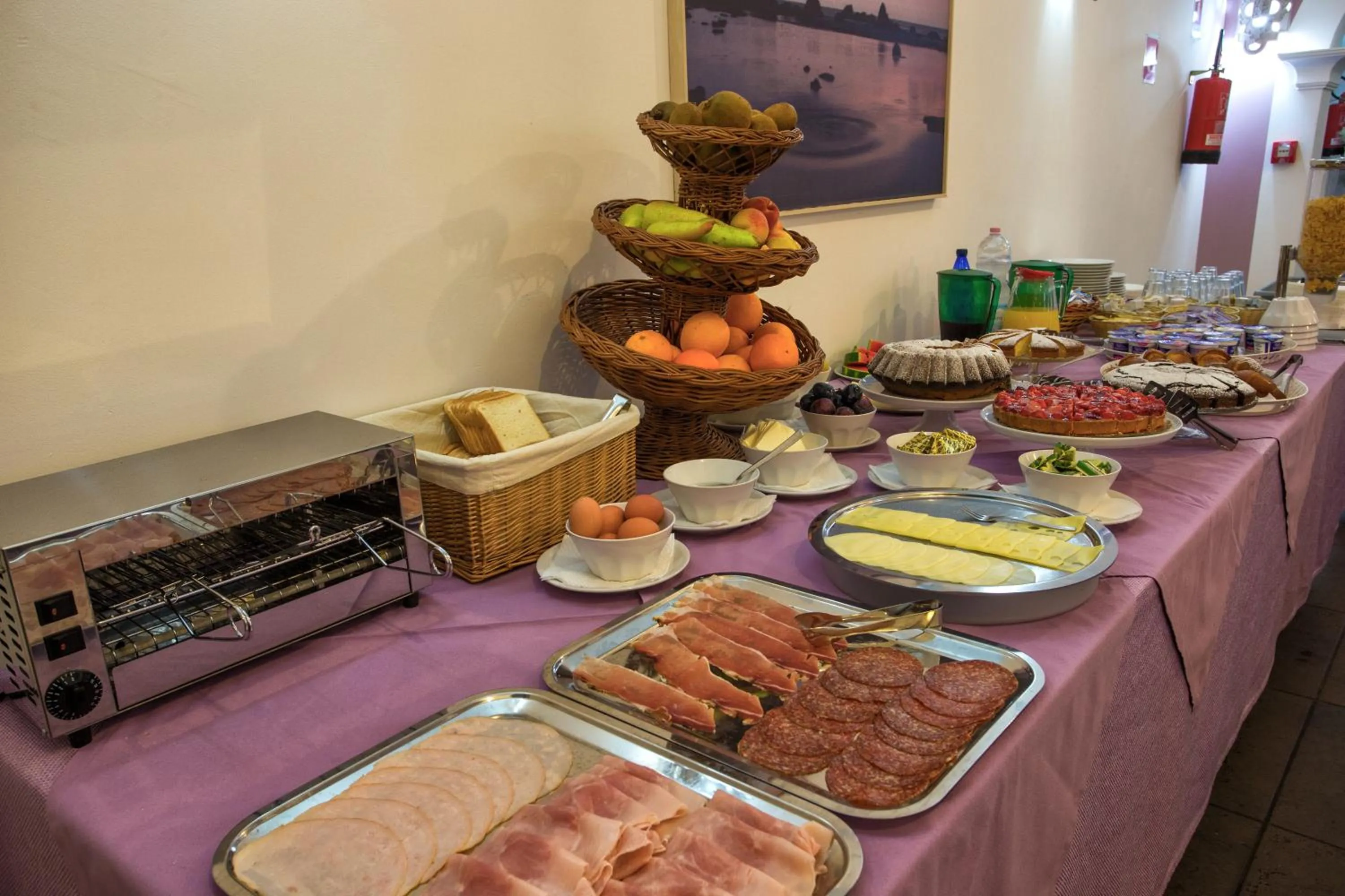 Food close-up in Hotel O'scià