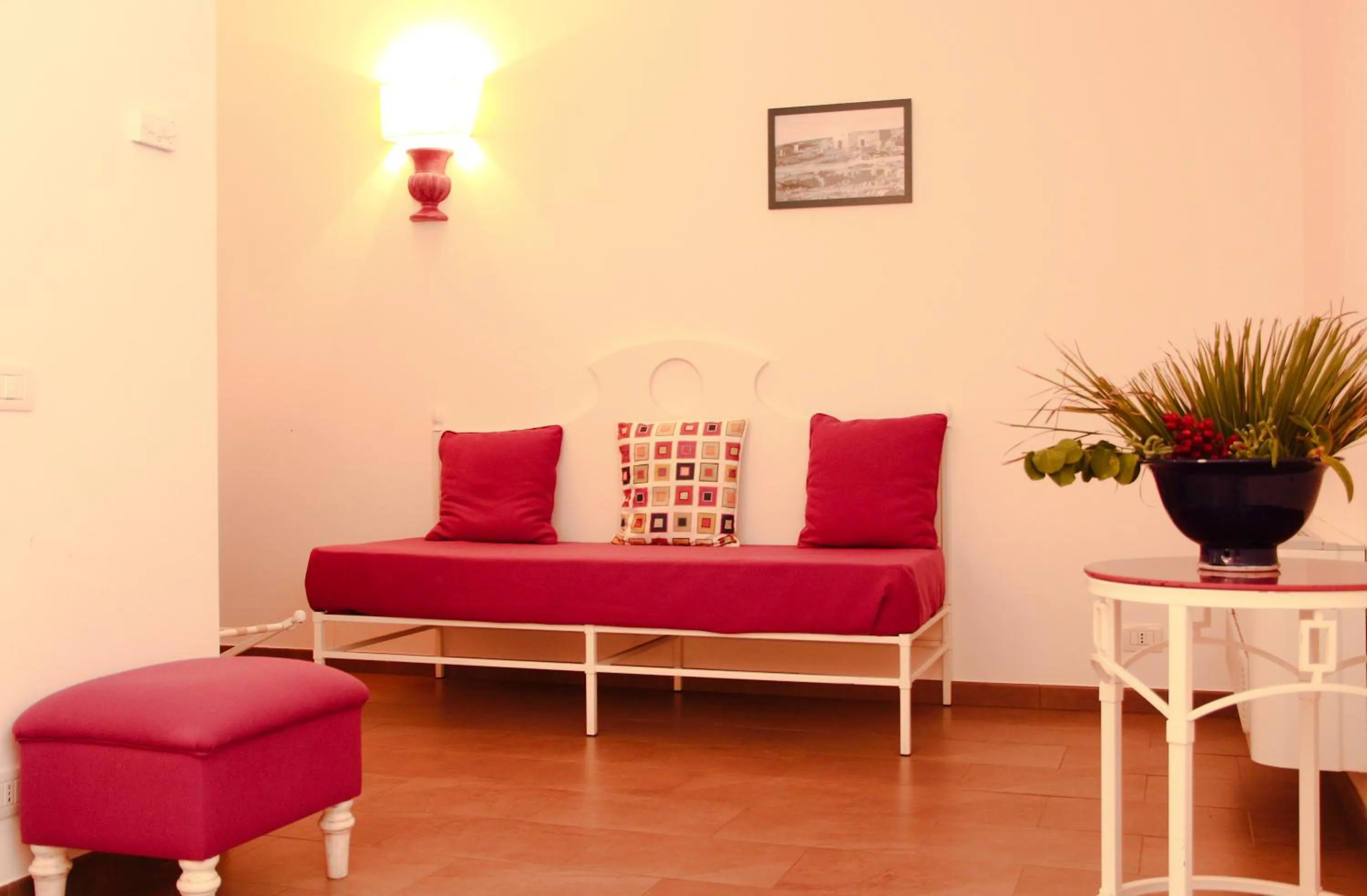 Seating area in Hotel O'scià