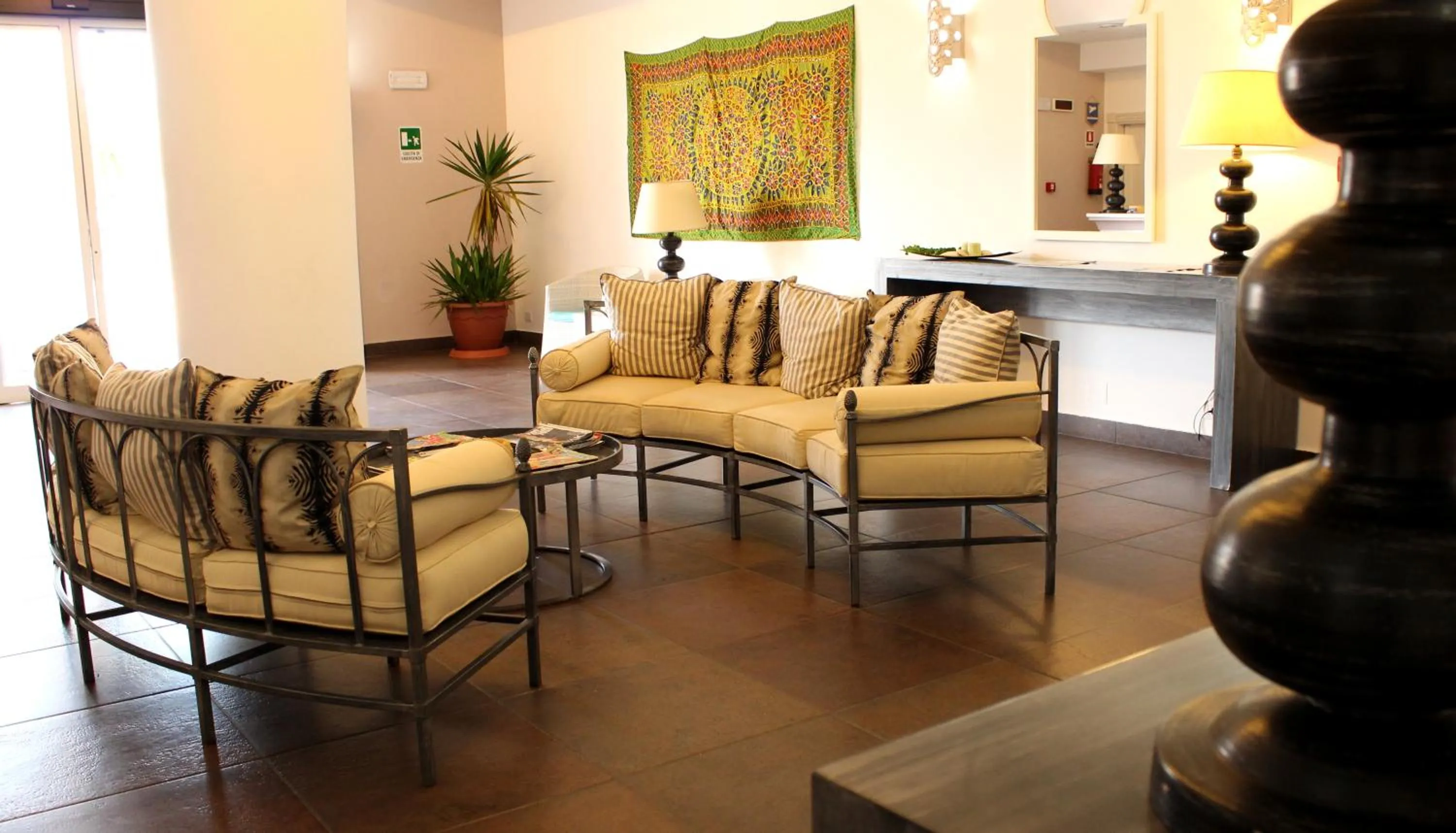 Lobby or reception in Hotel O'scià