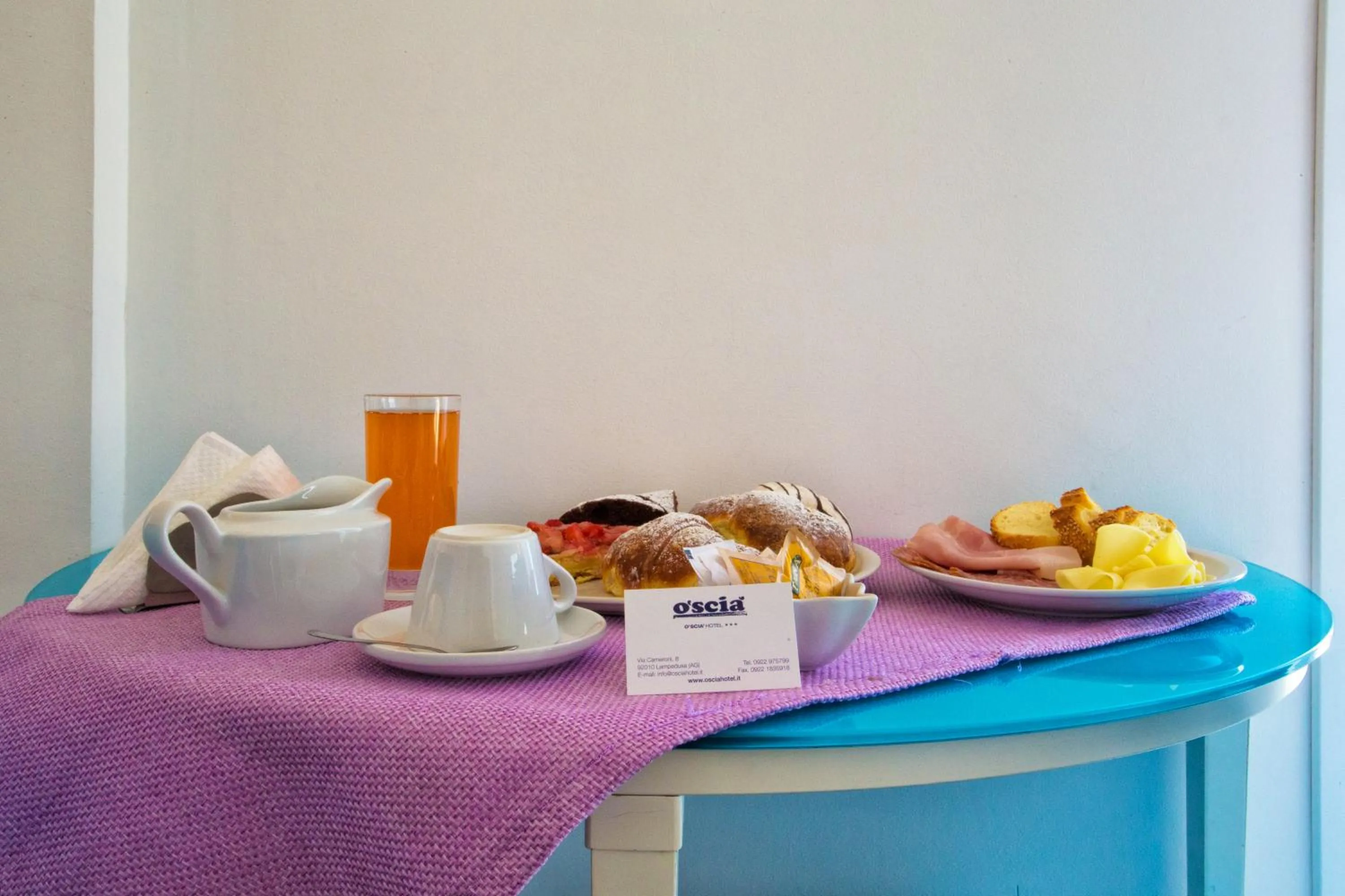 Breakfast in Hotel O'scià