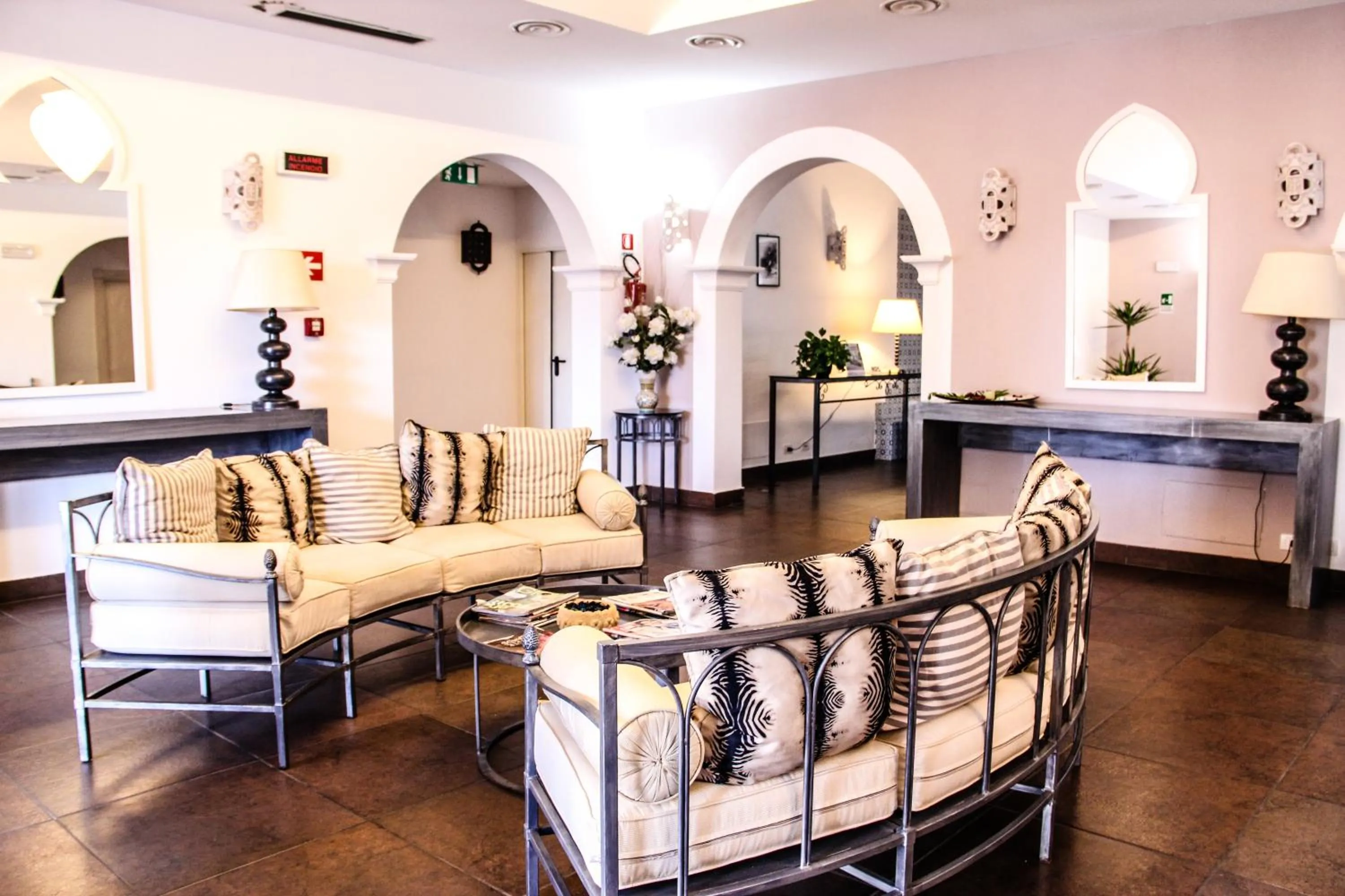 Lobby or reception in Hotel O'scià