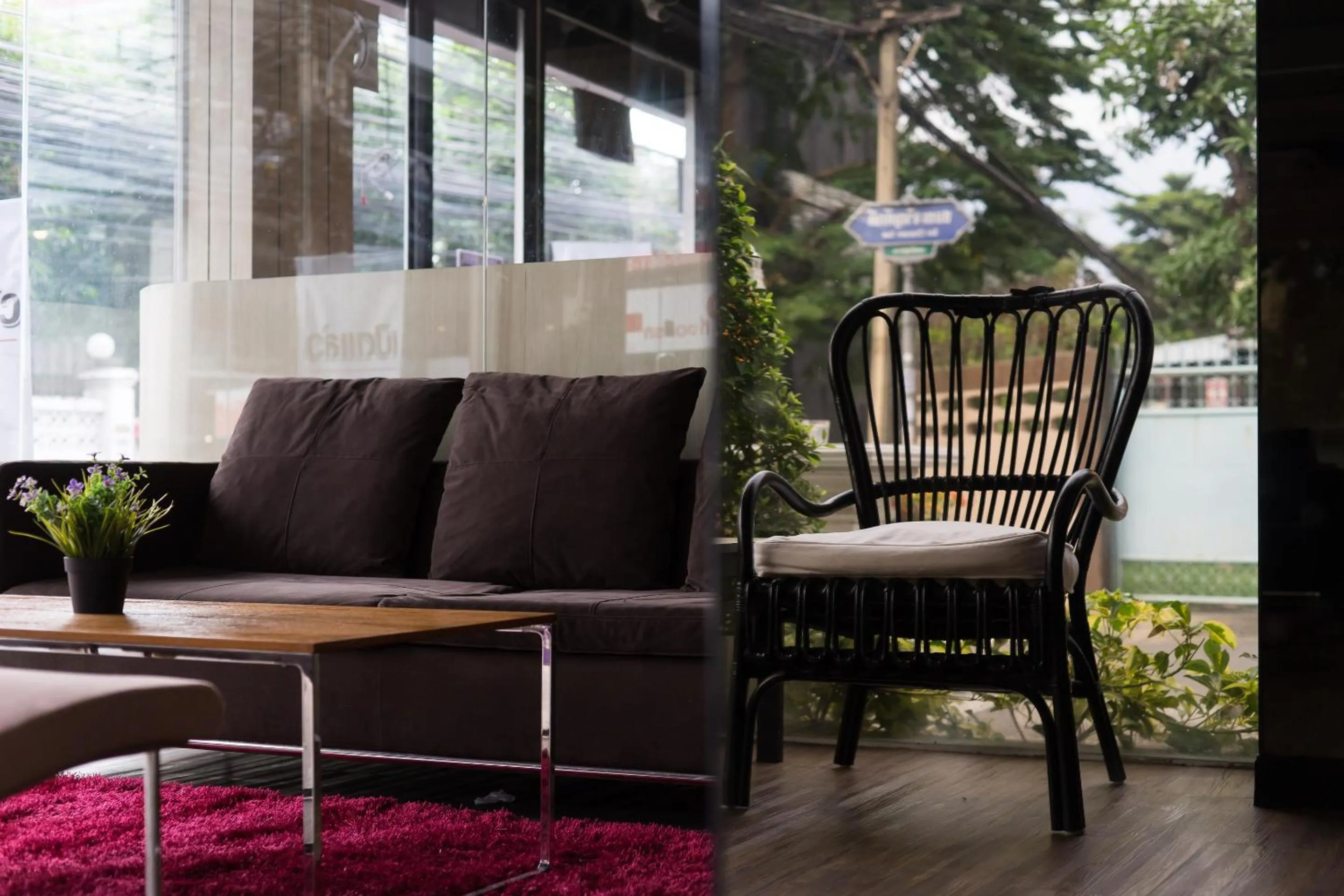 Decorative detail in Ton Aor Place Hotel