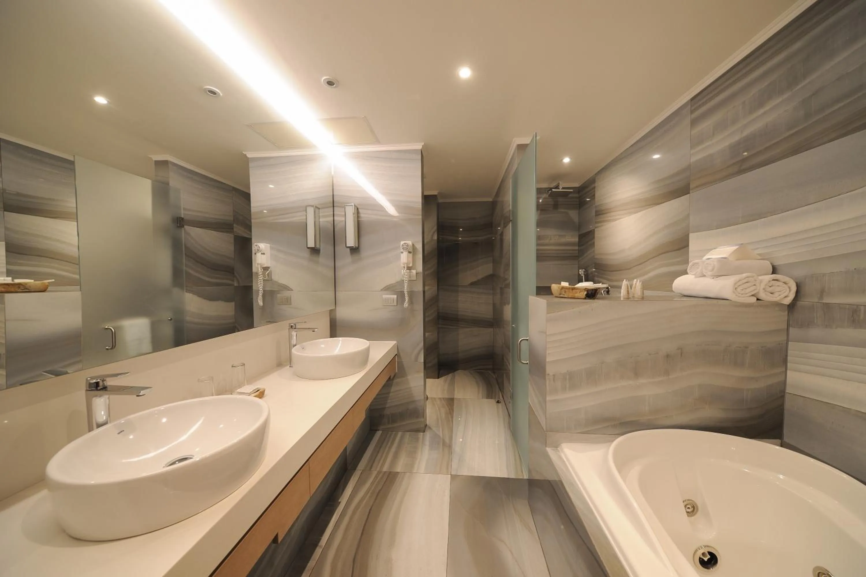 Bathroom in Hotel Parada Linares