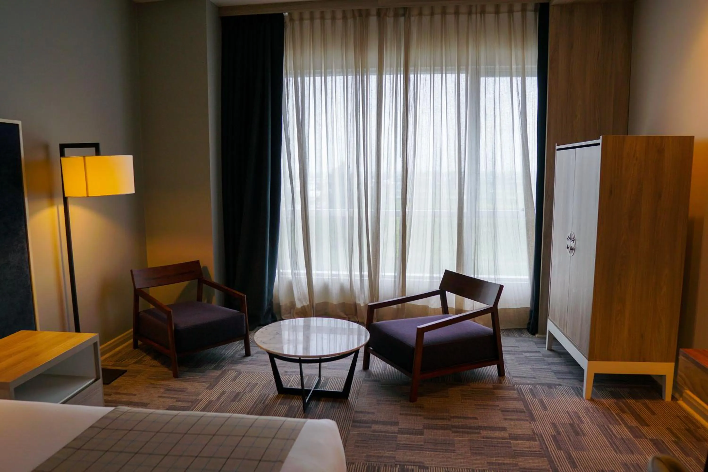 Living room, Bed in Hotel Parada Linares