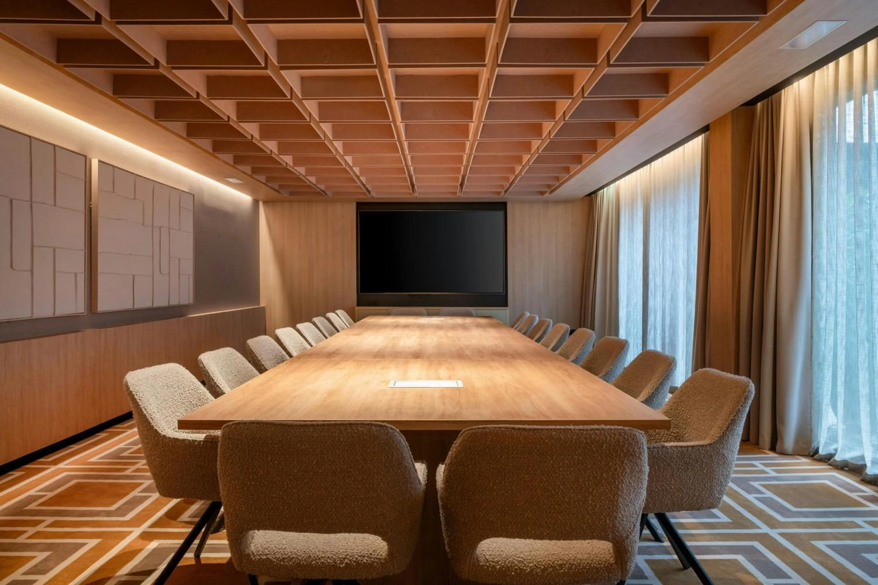 Meeting/conference room in AC Hotel Atocha by Marriott