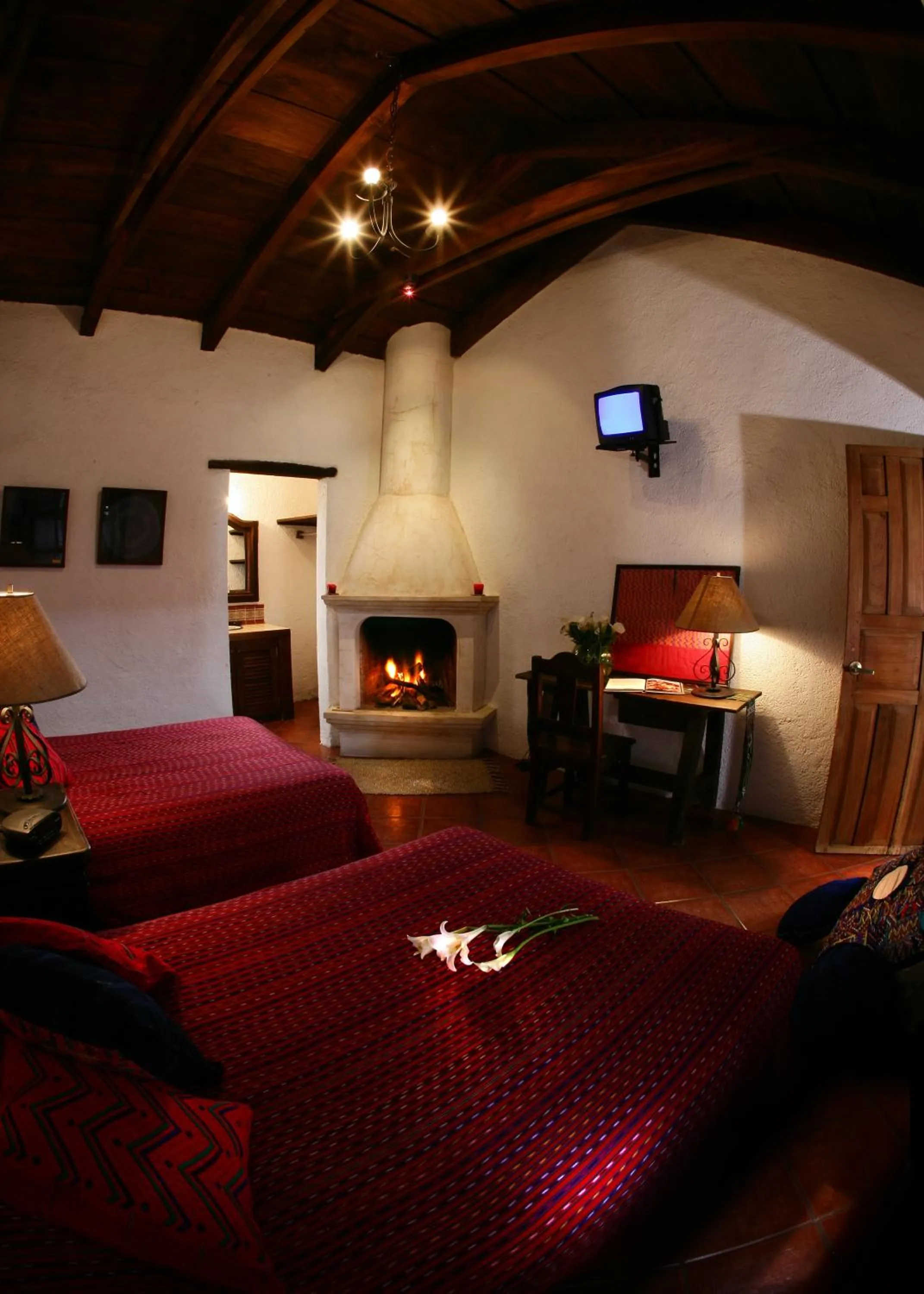 Bed in Posada El Antaño