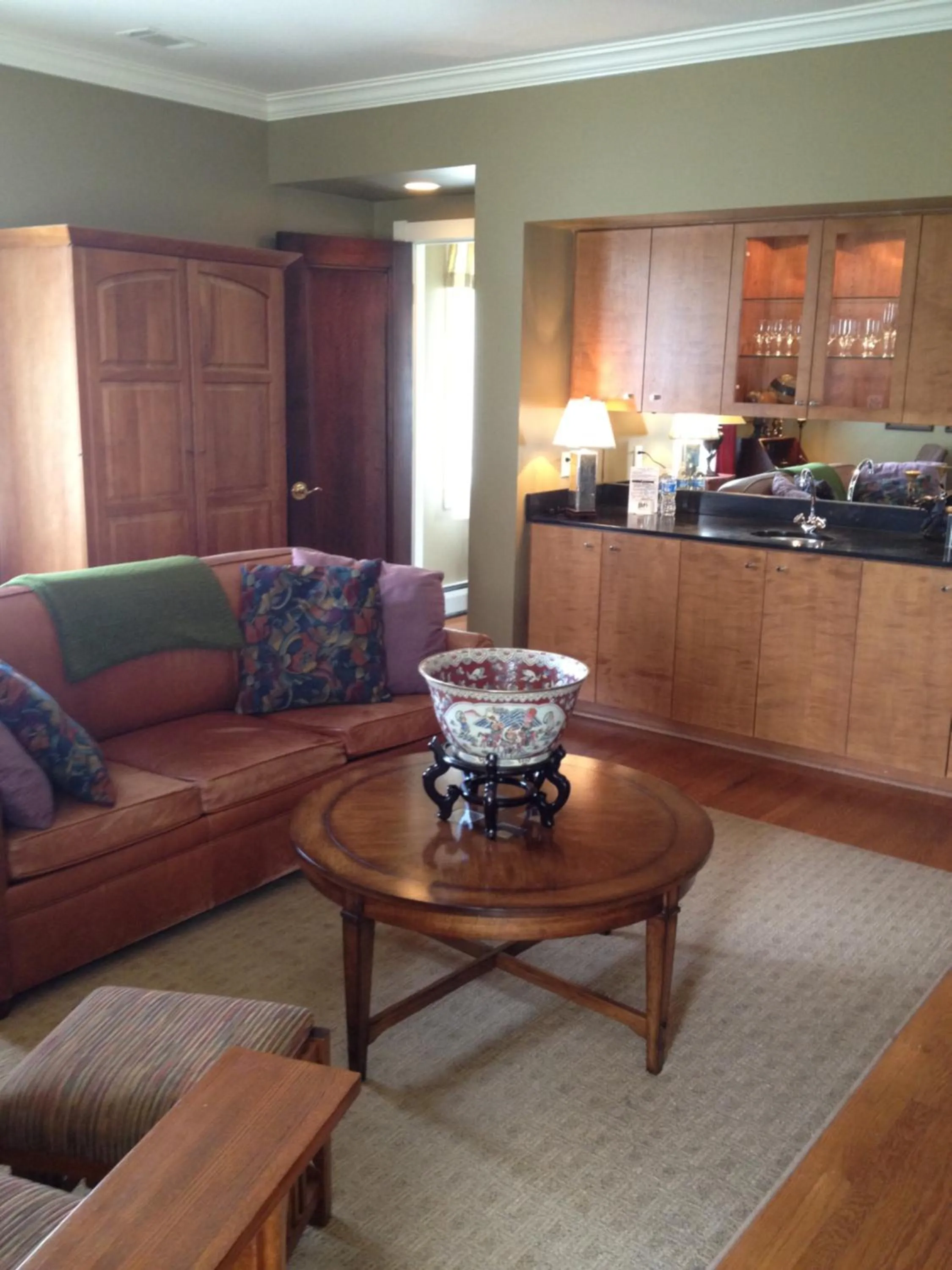 Living room in The Belvedere Inn & Restaurant