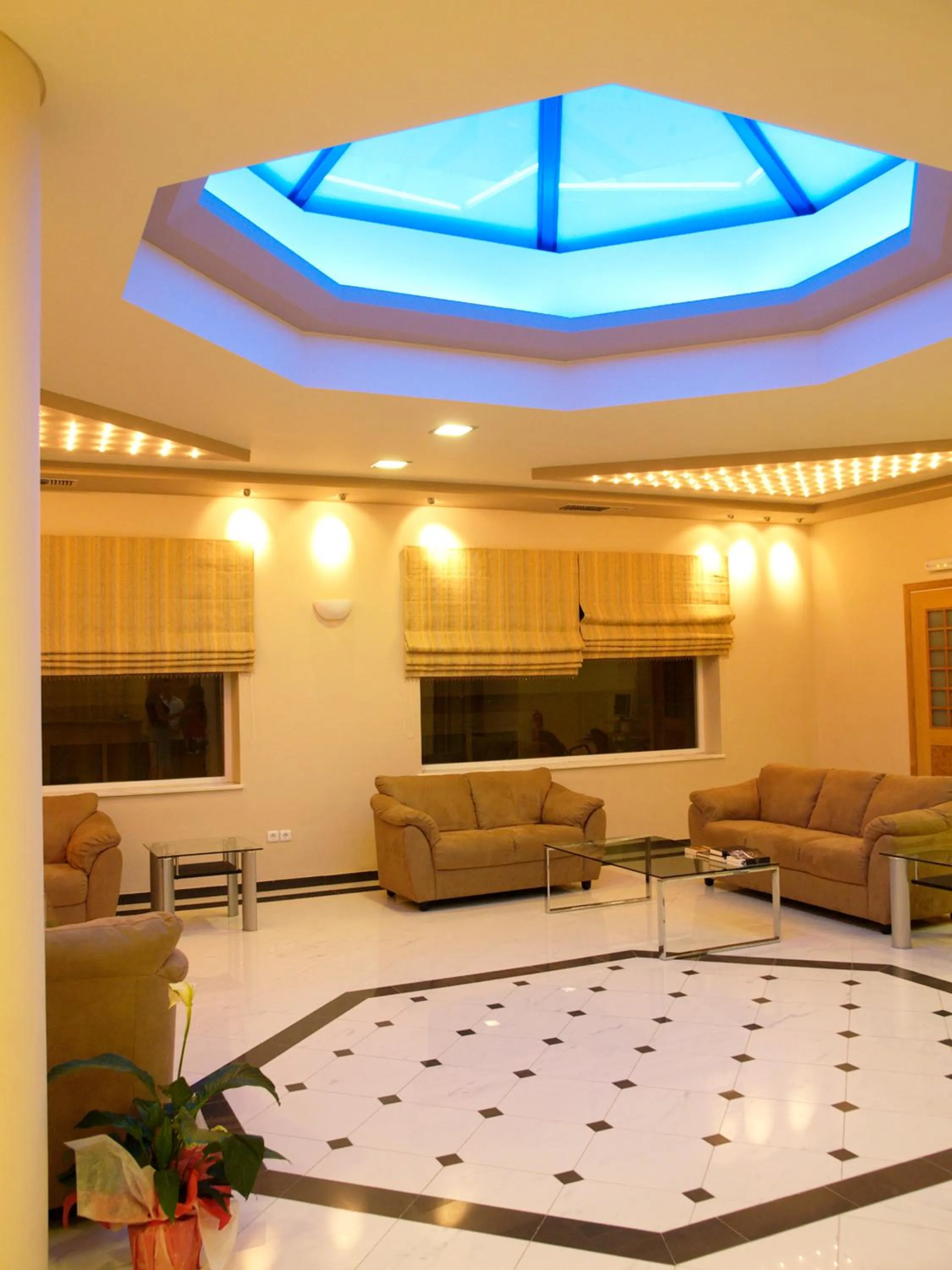 Lobby or reception in Porto Kalamaki Hotel