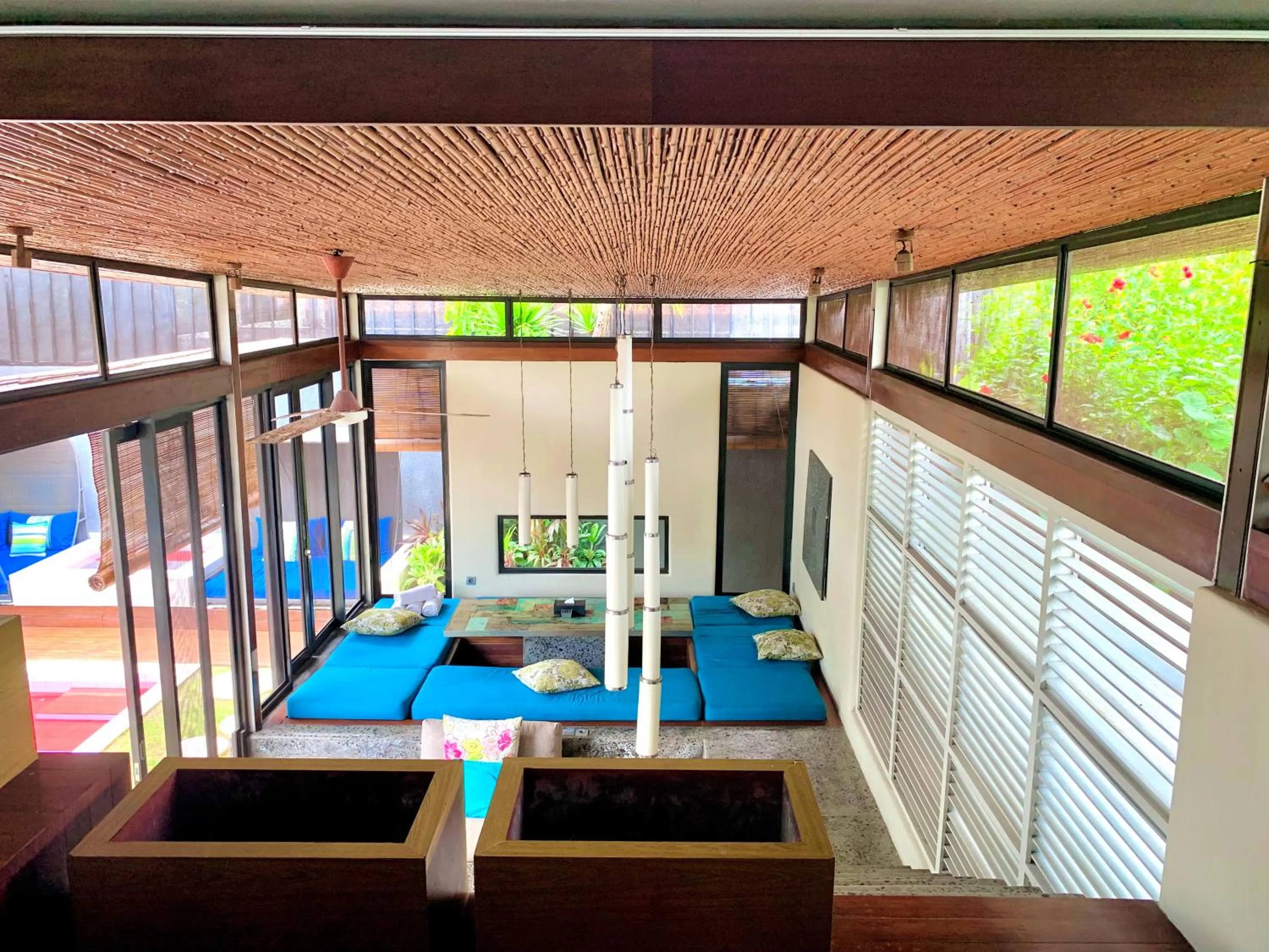 Living room in Kiss Bali Villas