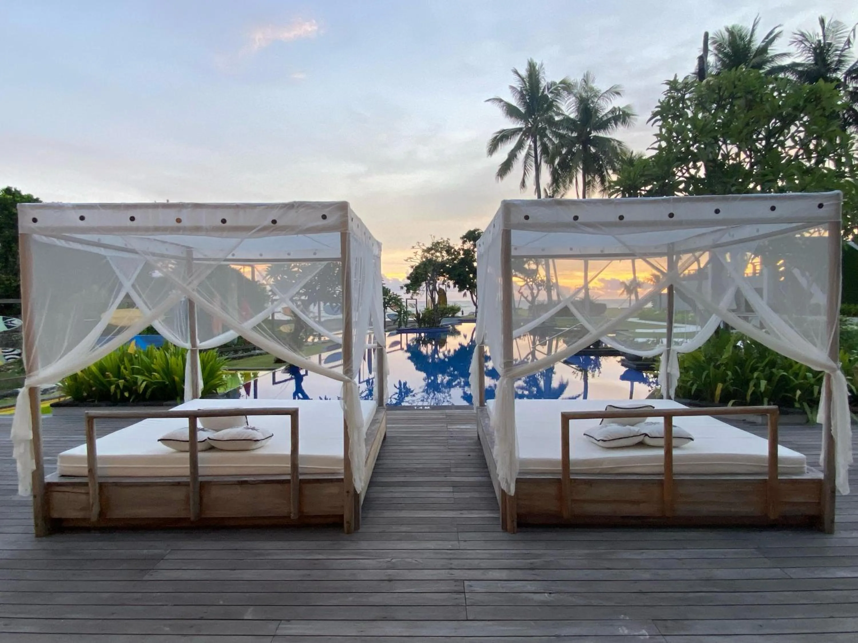 Sunrise, Bed in Kiss Bali Villas