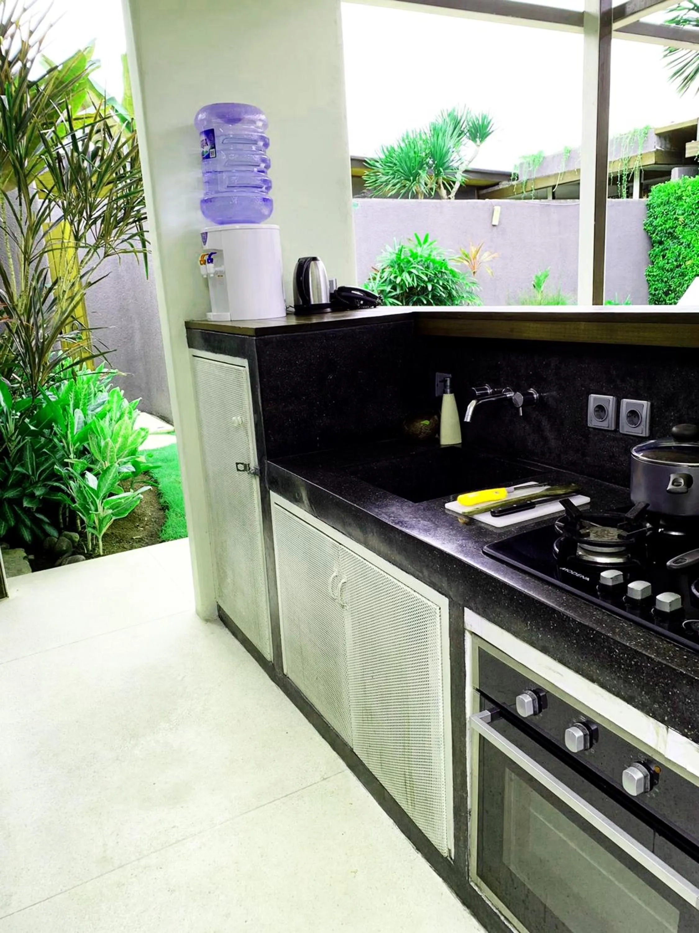 Kitchen or kitchenette in Kiss Bali Villas