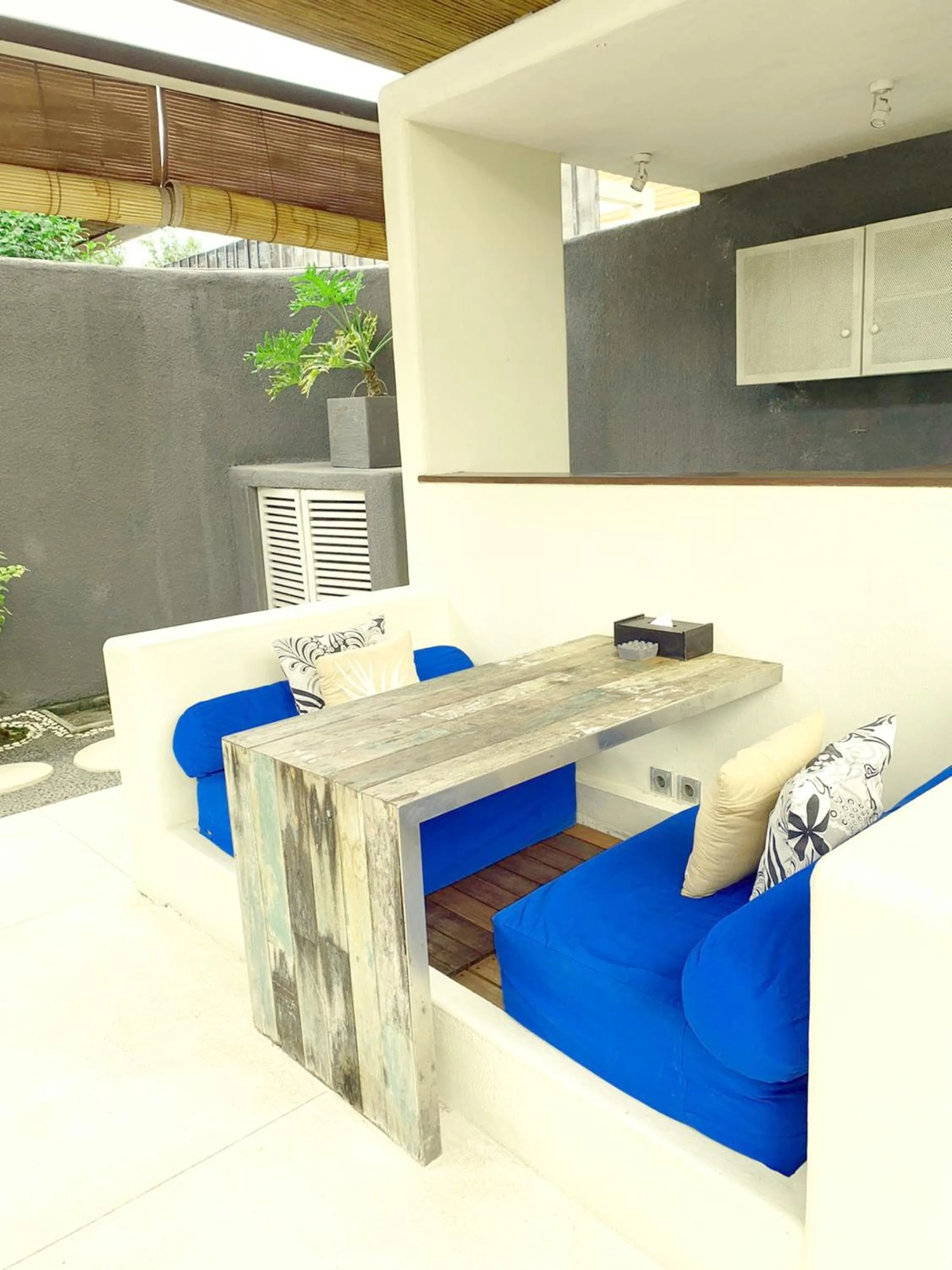 Dining area in Kiss Bali Villas