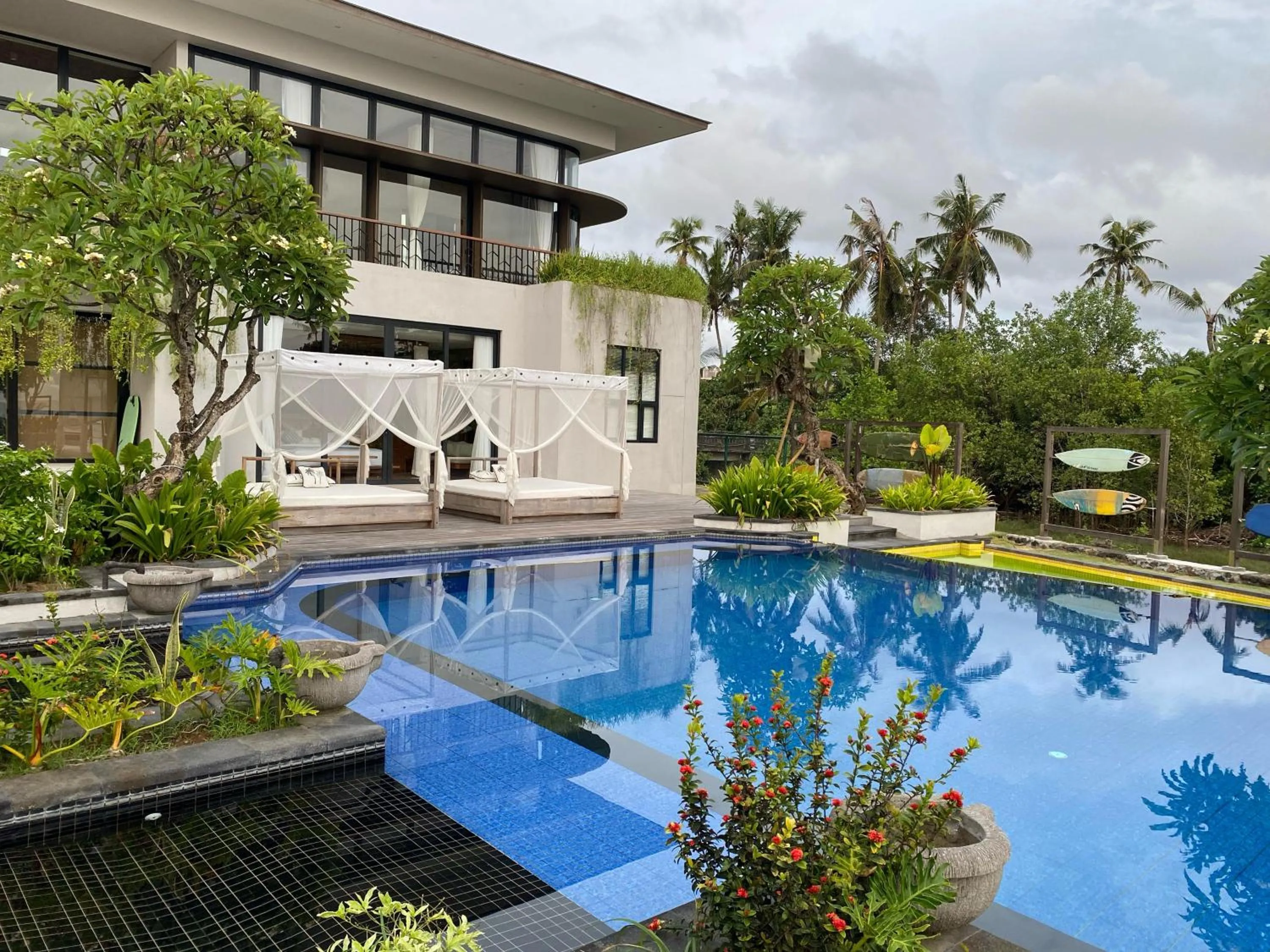 Swimming pool in Kiss Bali Villas