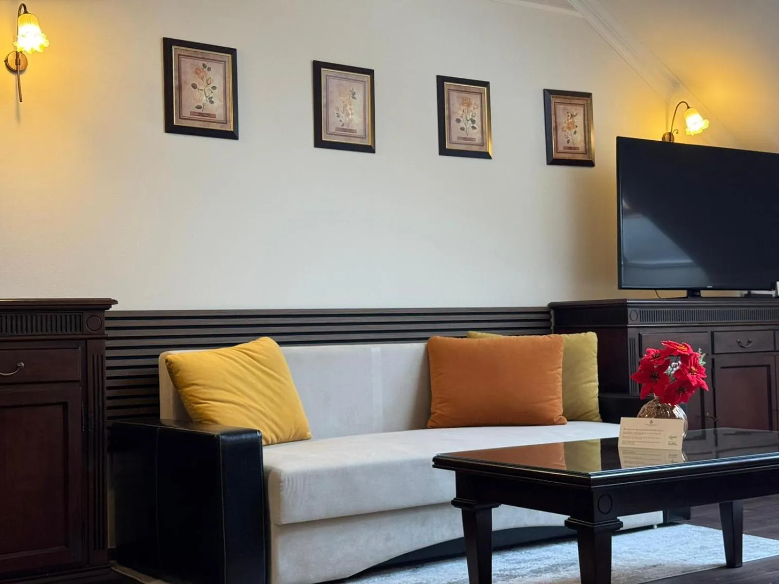 Living room in Aparthotel Iosefin Residence