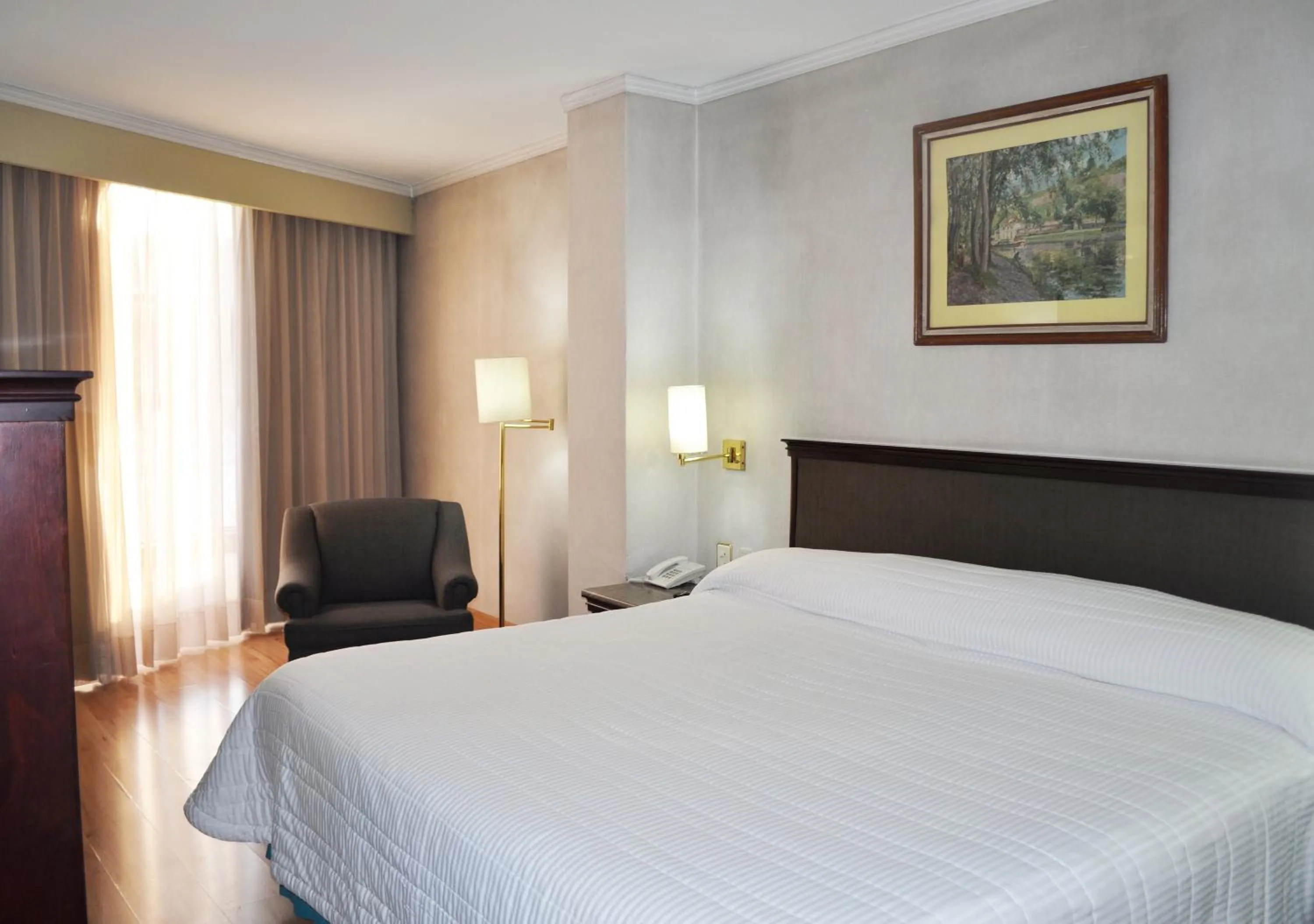 Bedroom, Bed in Hotel Arroyo de la Plata