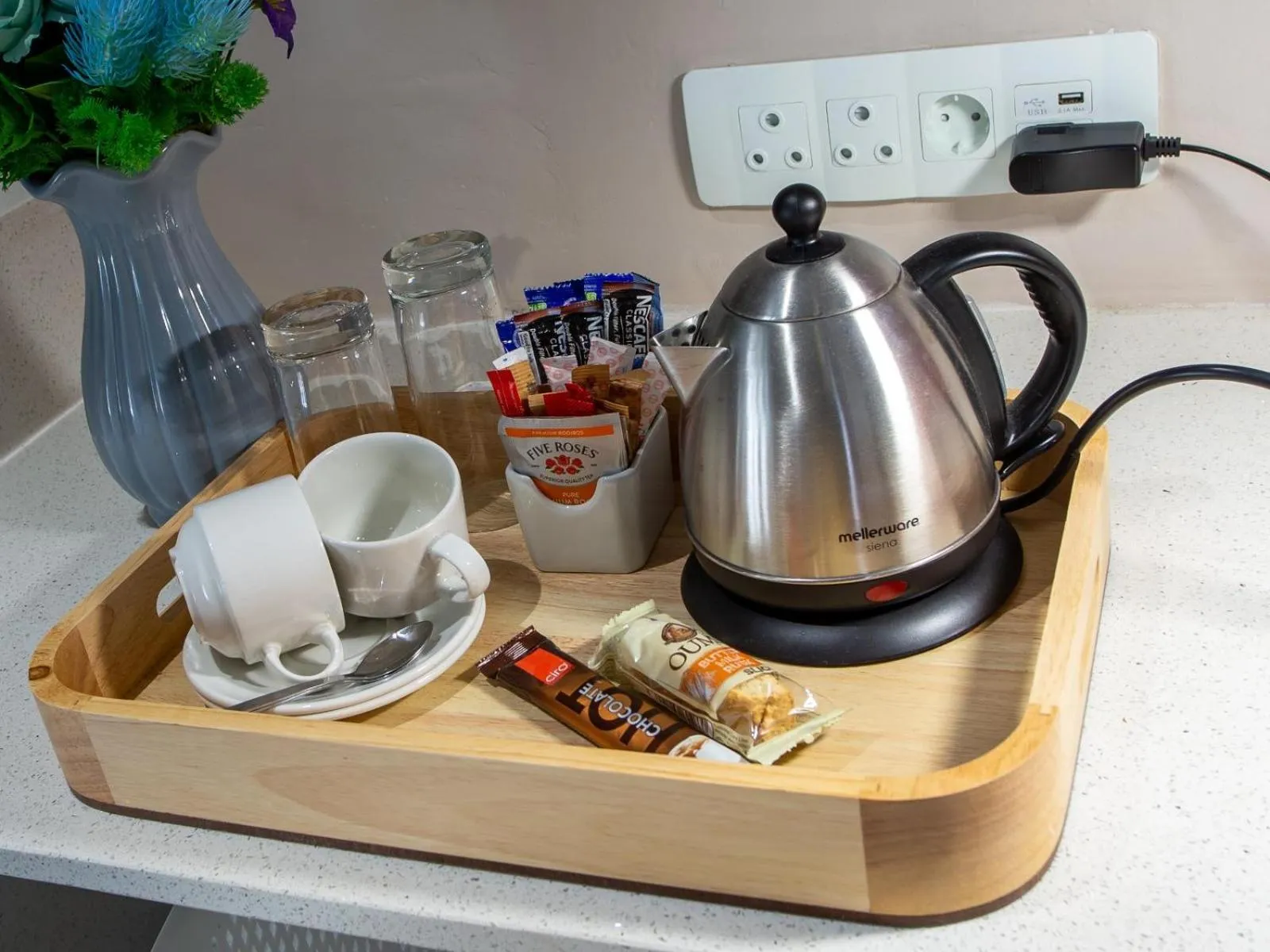 Decorative detail in Global Village Guest House