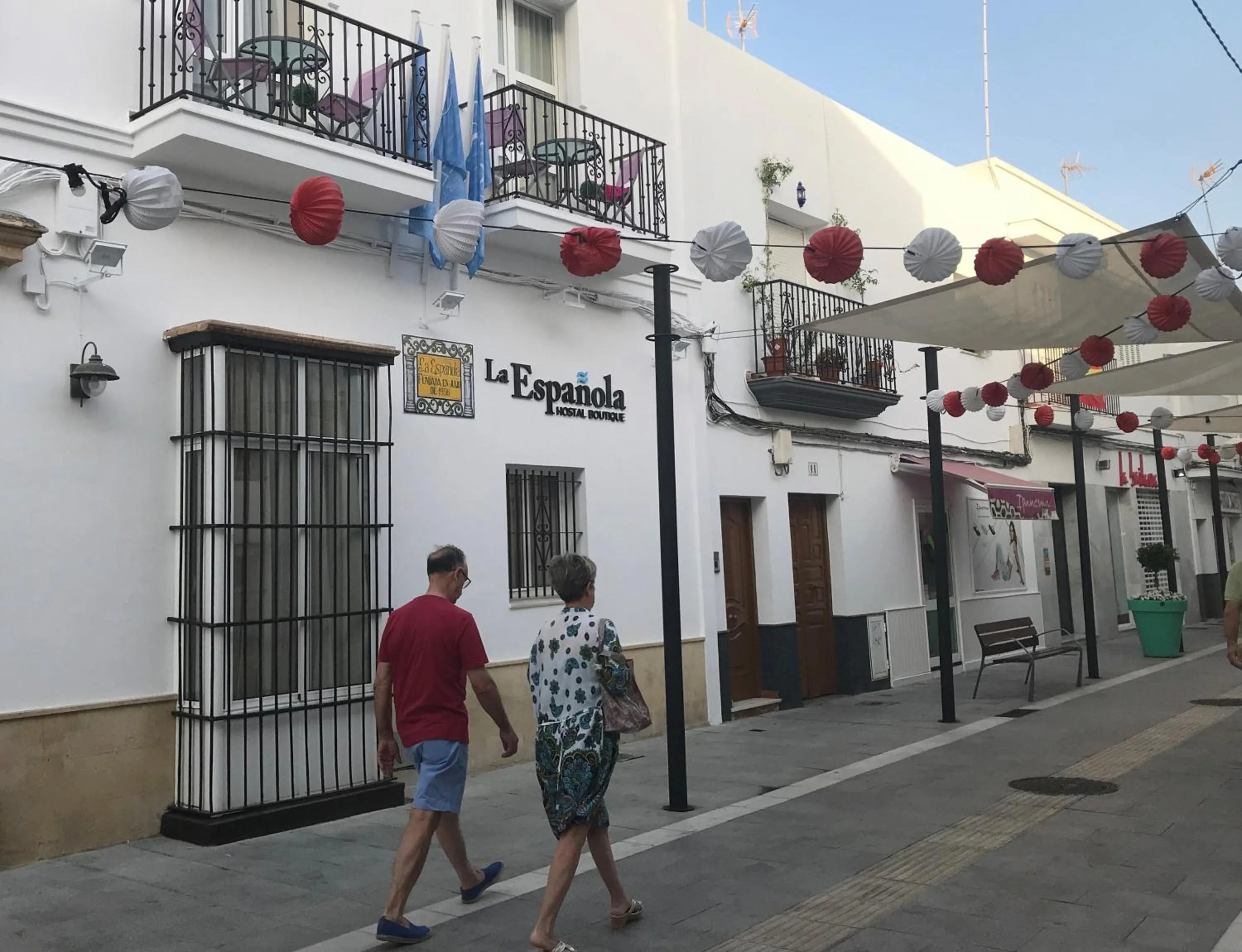 Property building in Hostal Boutique La Española