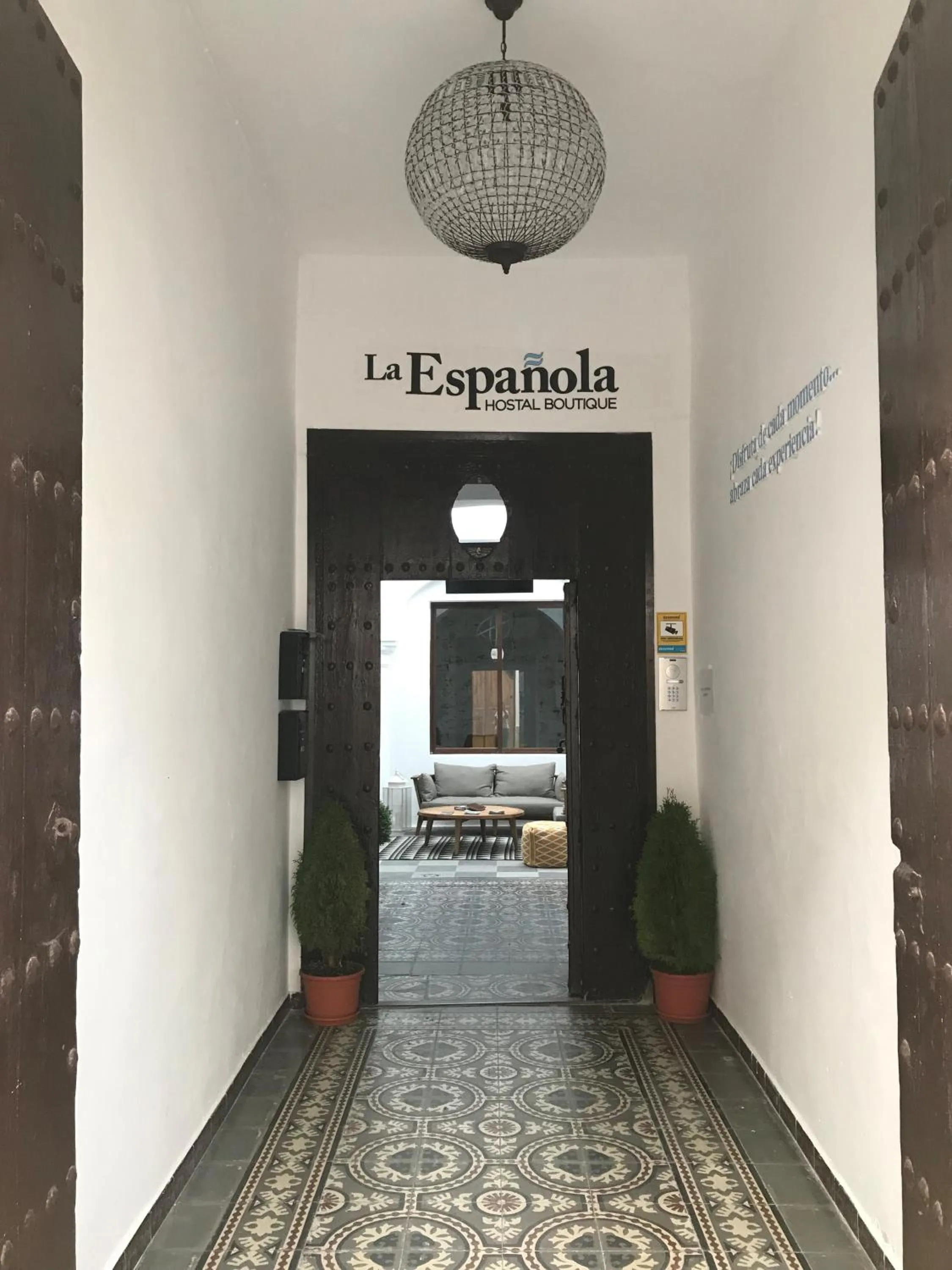 Property building in Hostal Boutique La Española