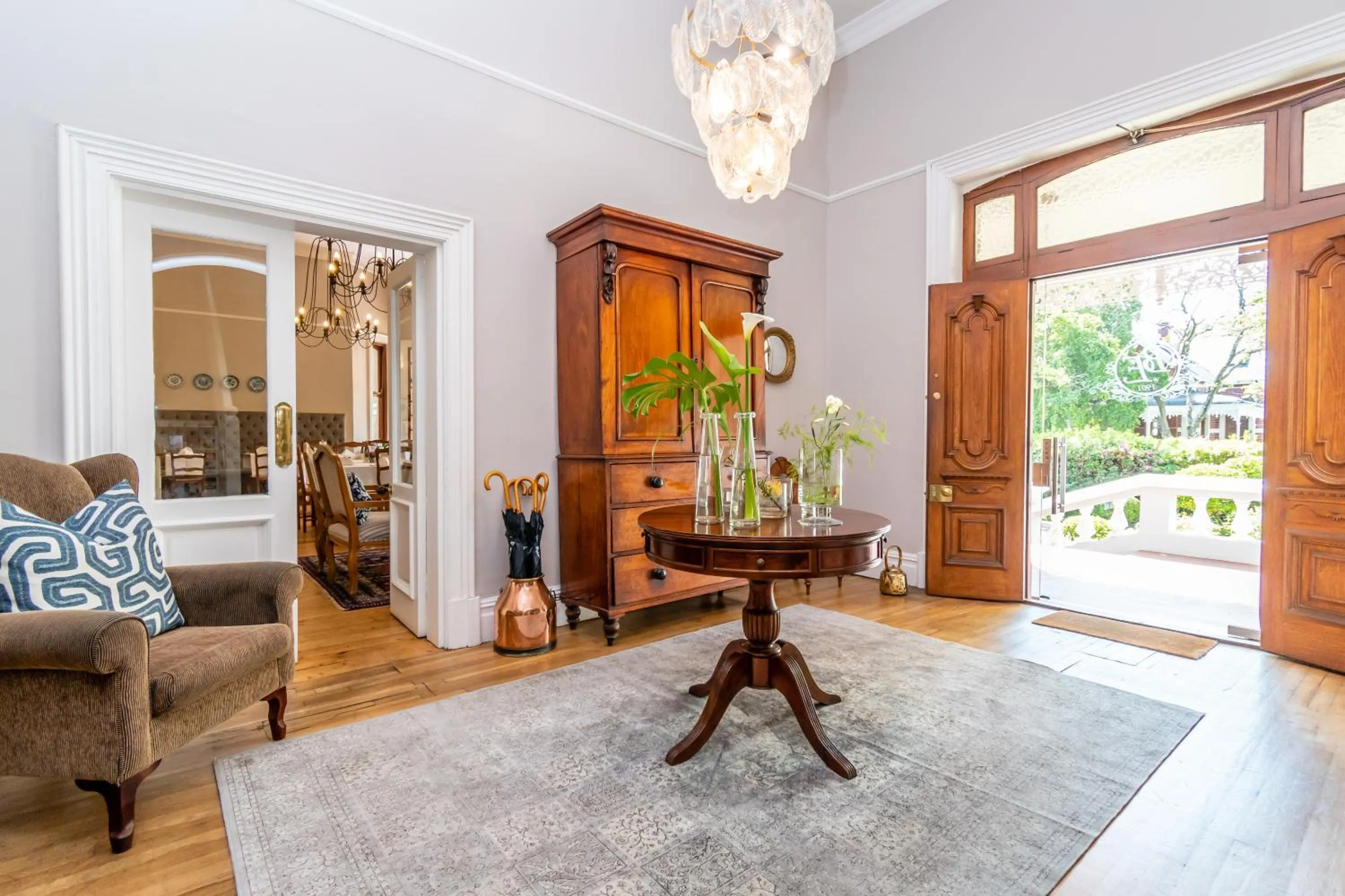 Lobby or reception in Bonne Esperance Boutique Guest House