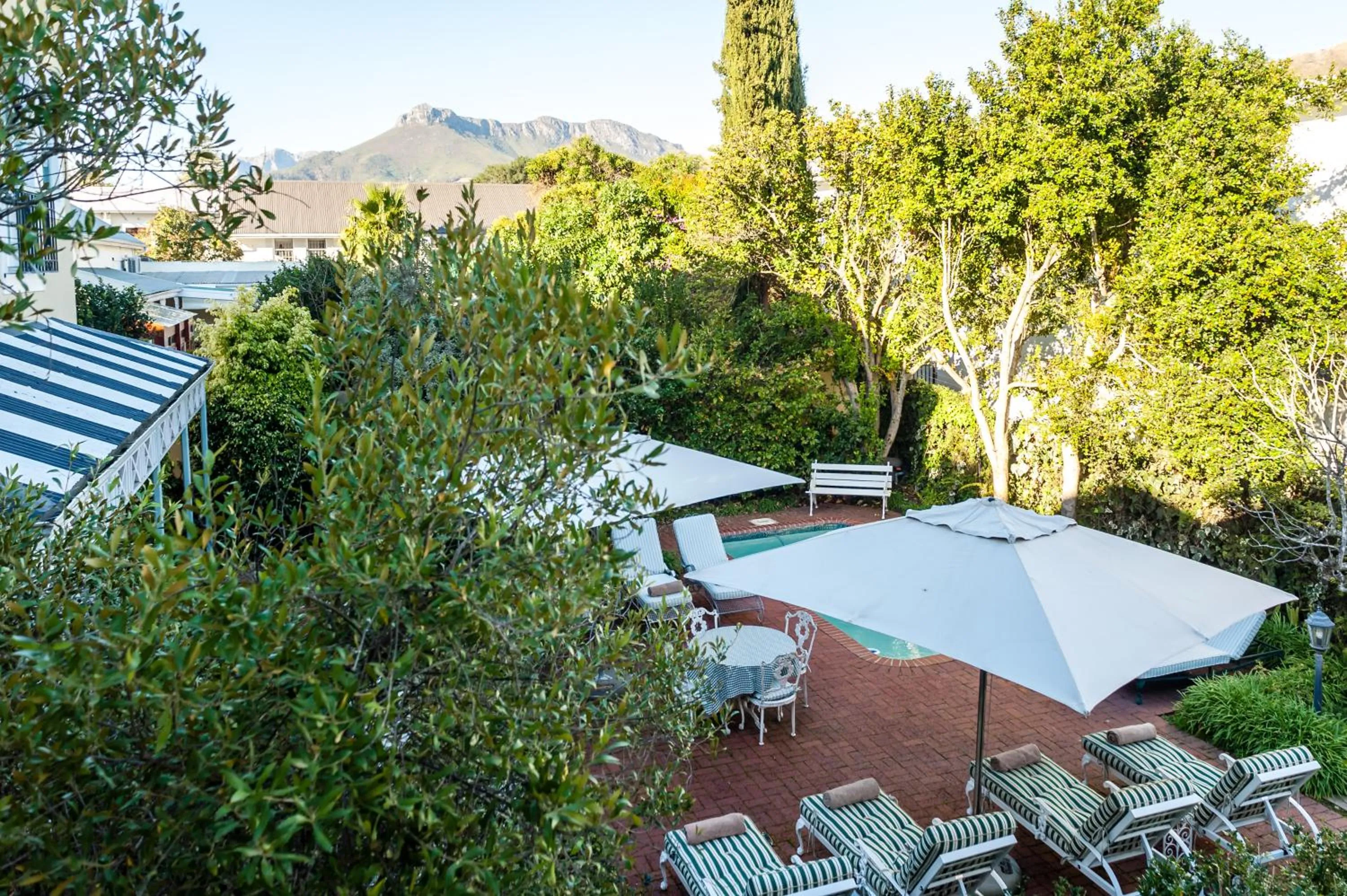 Garden view in Bonne Esperance Boutique Guest House