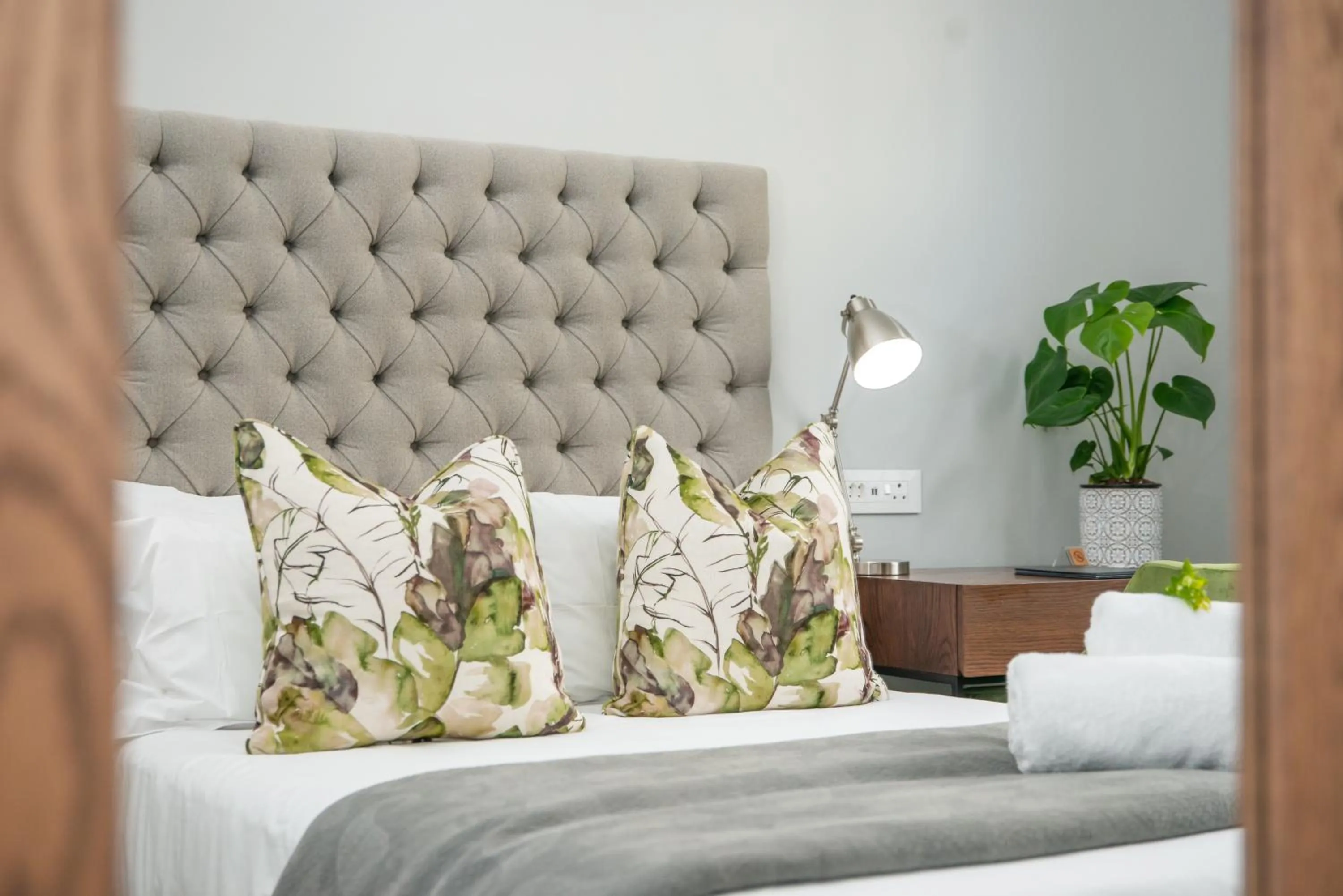 Decorative detail, Bed in Bonne Esperance Boutique Guest House