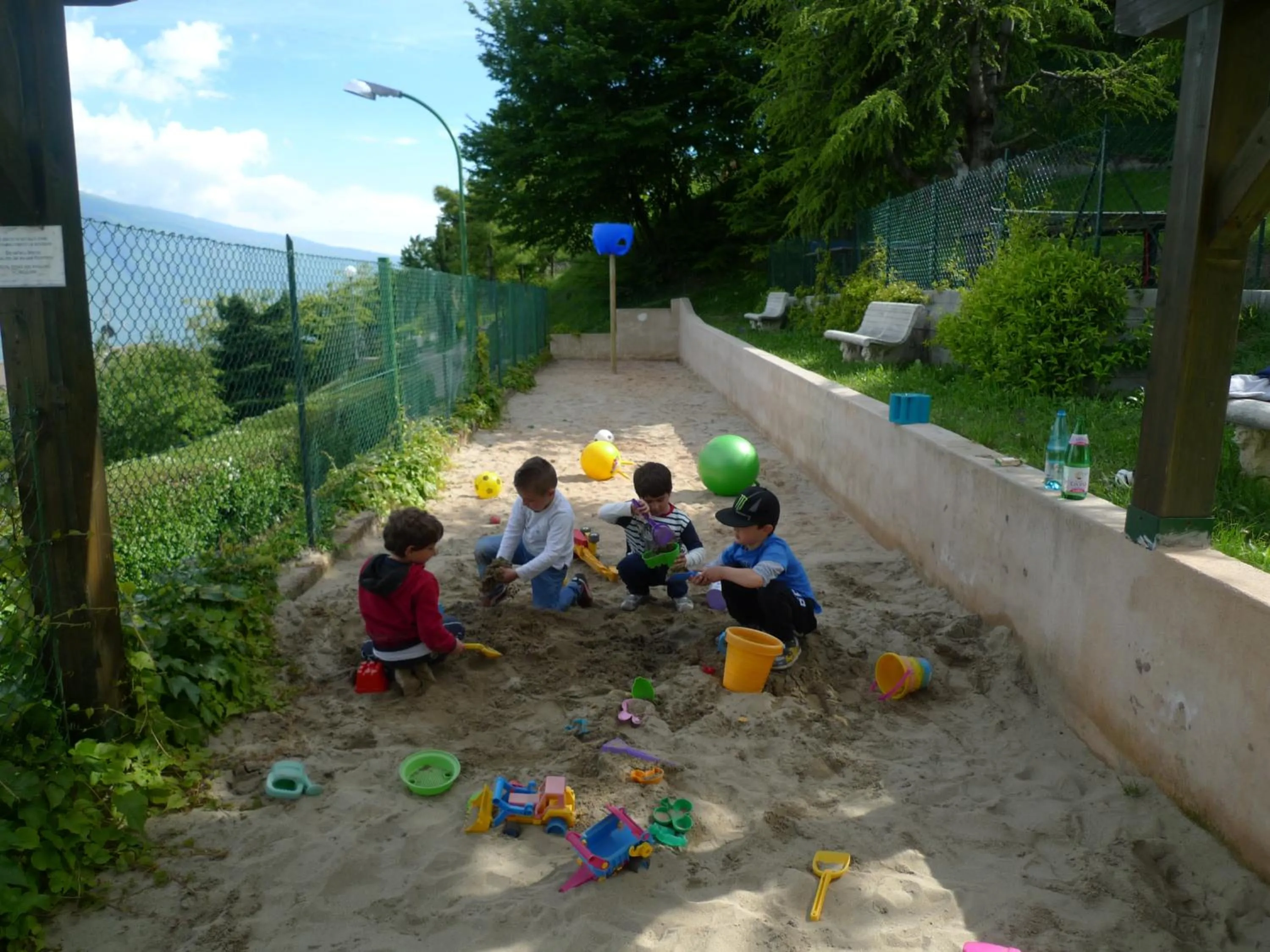 Children play ground in Village Hotel Lucia