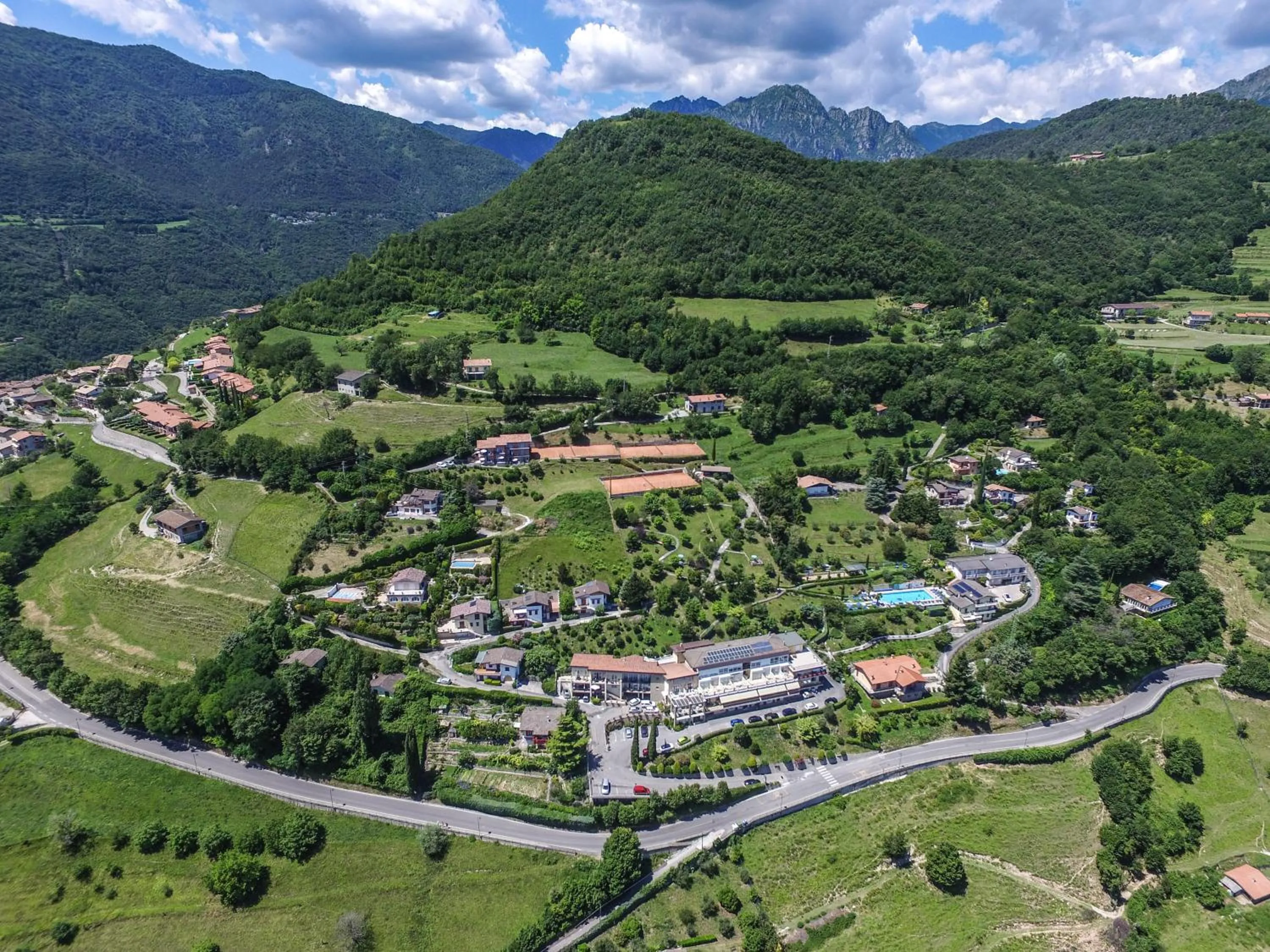 Bird's eye view in Village Hotel Lucia