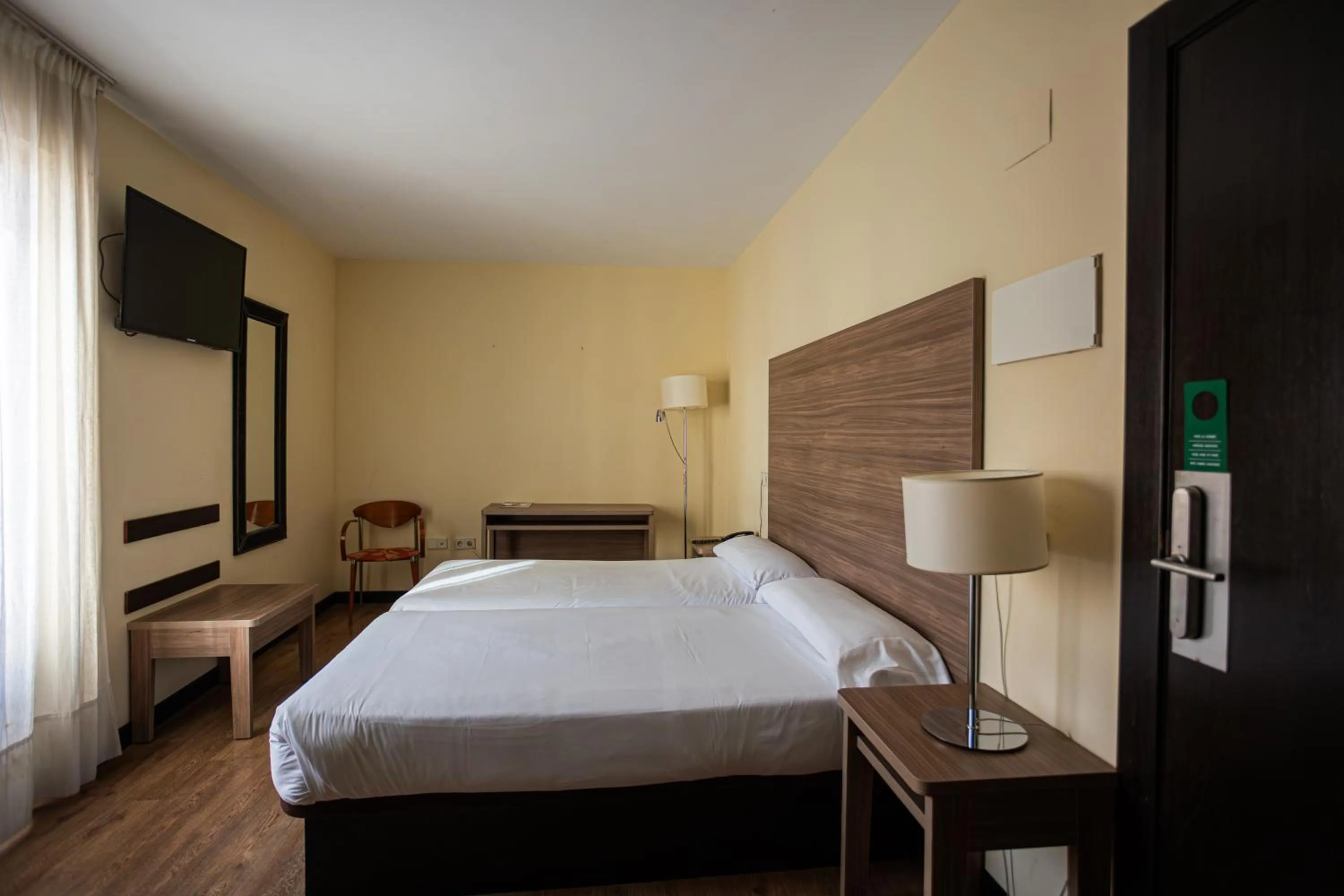 Bed in Hotel Centro Los Braseros