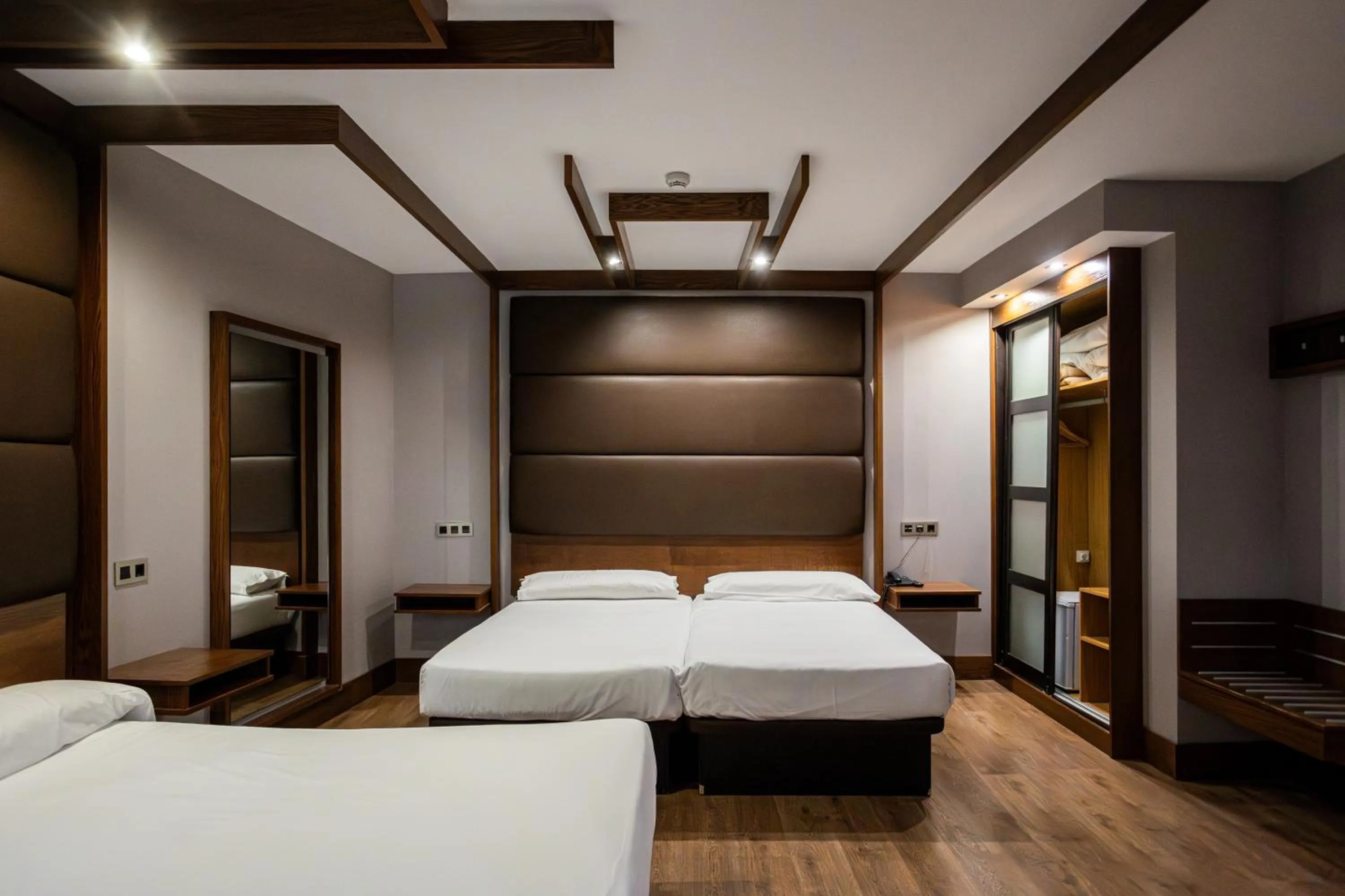 Bed in Hotel Centro Los Braseros