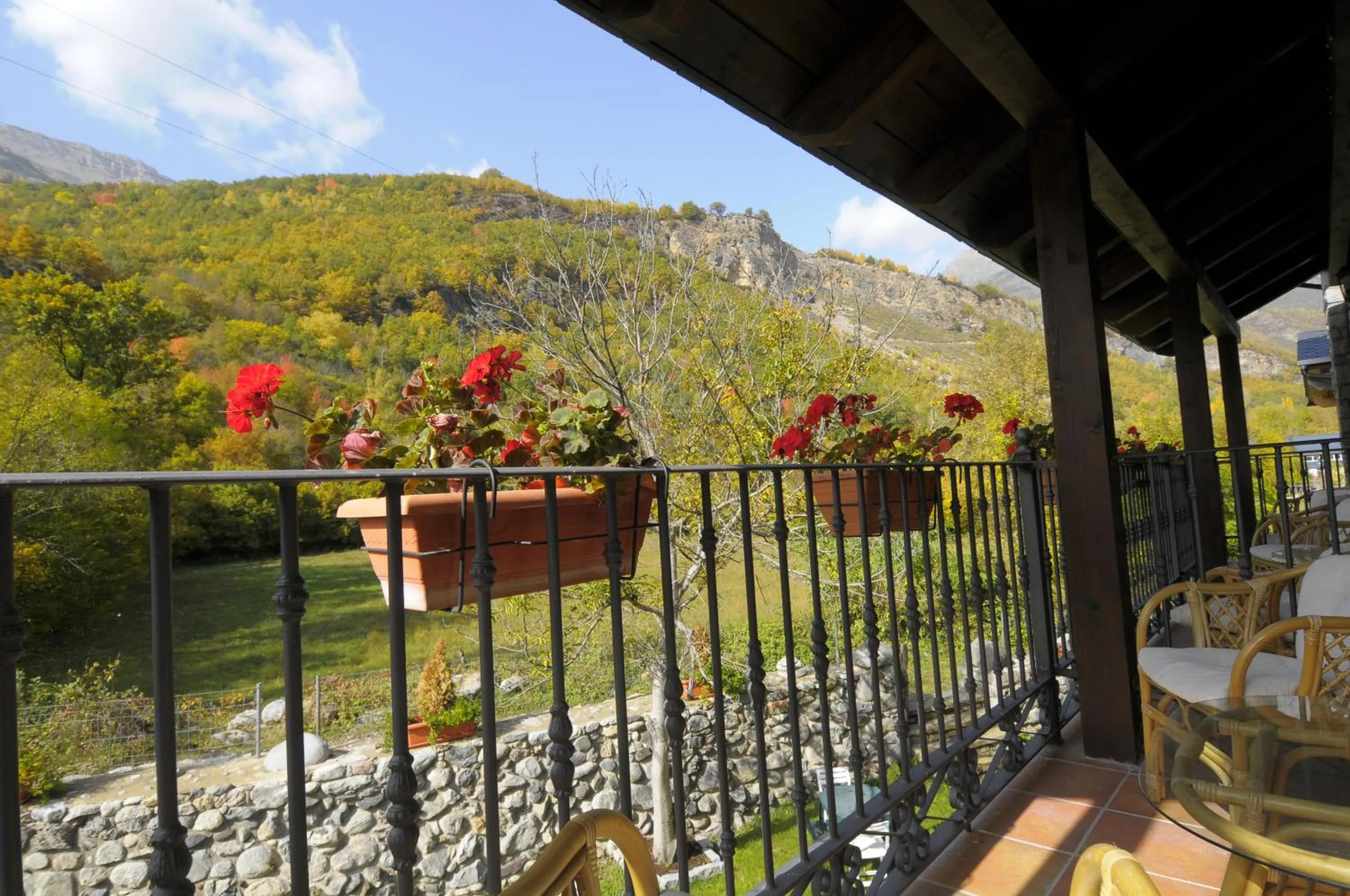 Mountain view in Hotel Casa Arcas
