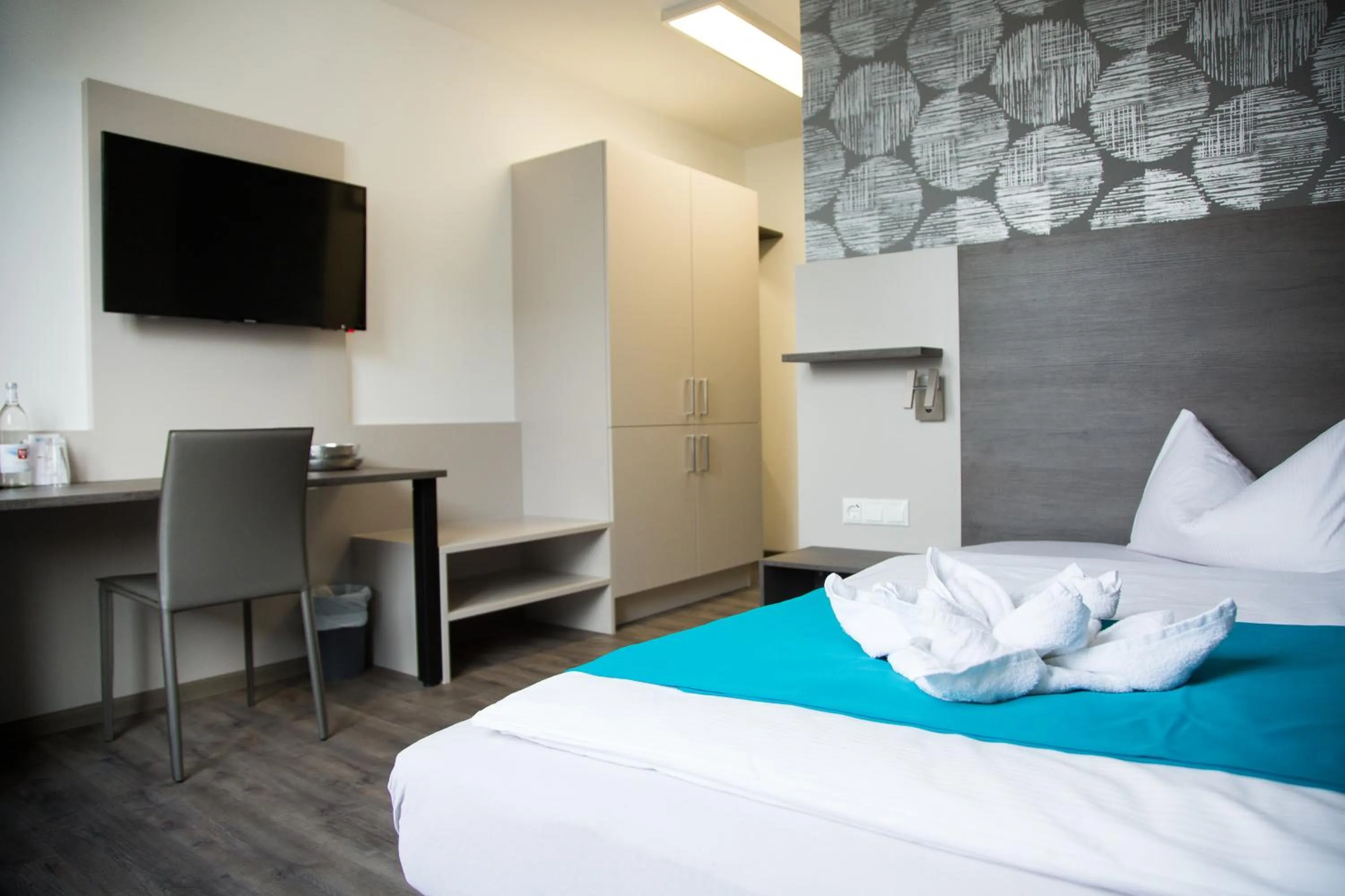 Bed in Hotel im Kaiserpark