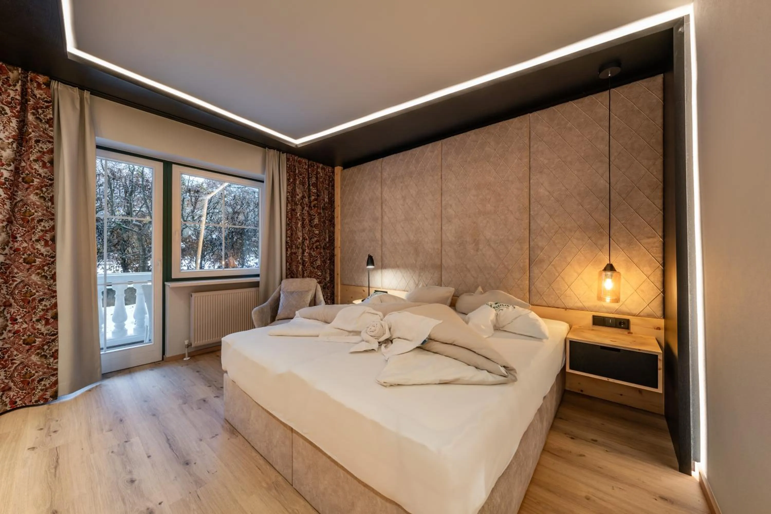 Bed in Sylvana's Wohlfühl Hotel