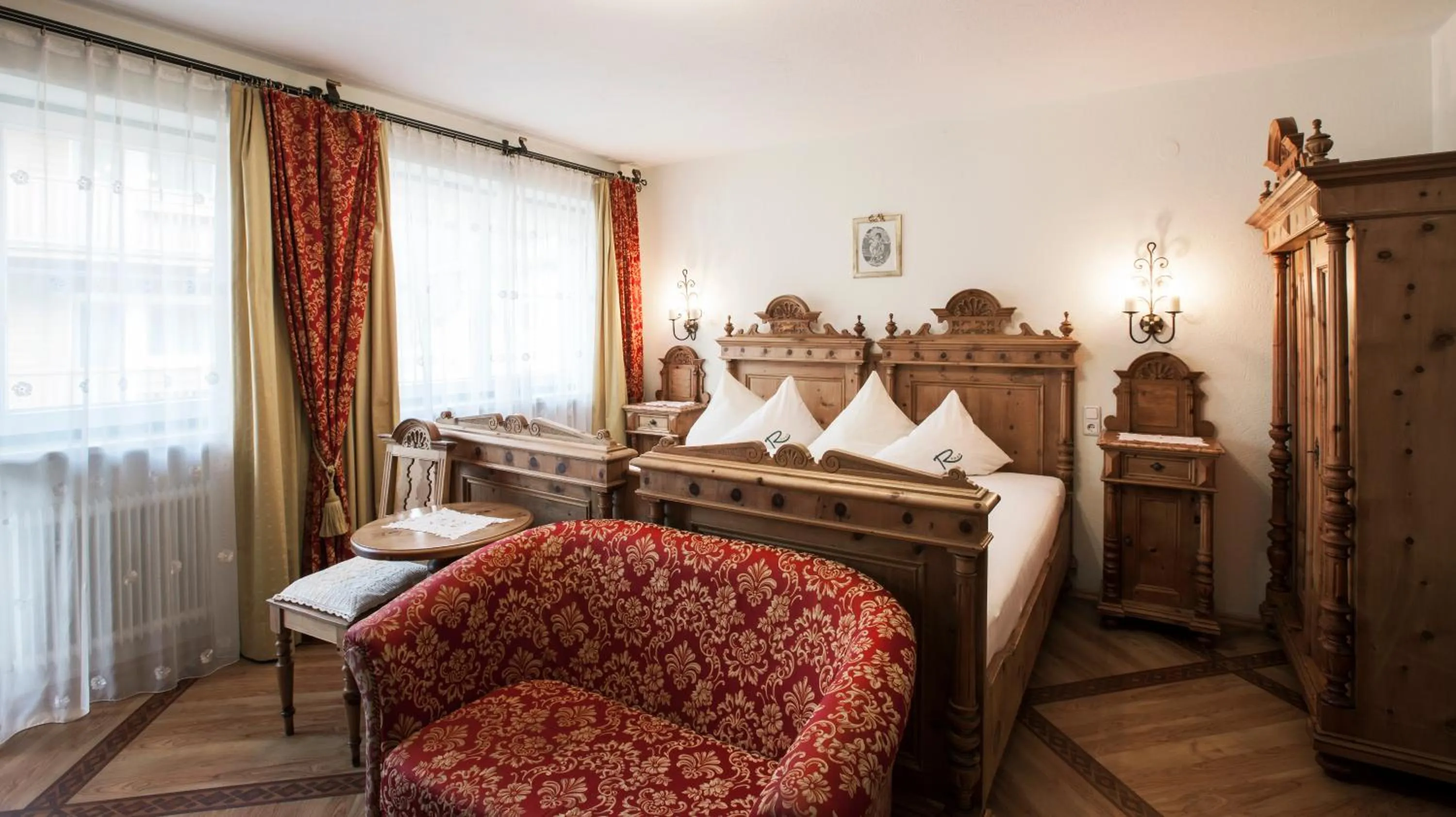 Bed in Sylvana's Wohlfühl Hotel