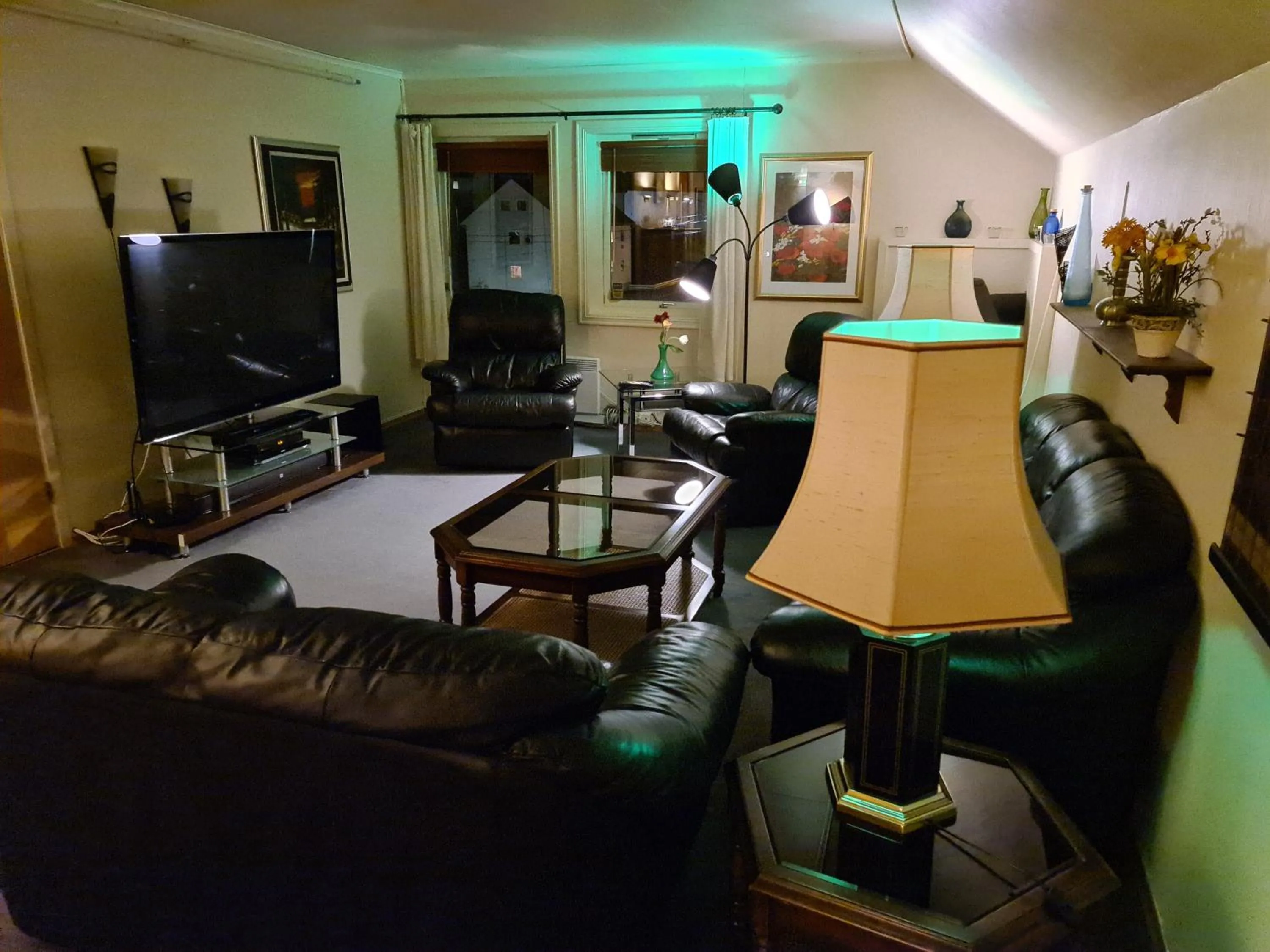 Living room in Skeisvang Gjestgiveri