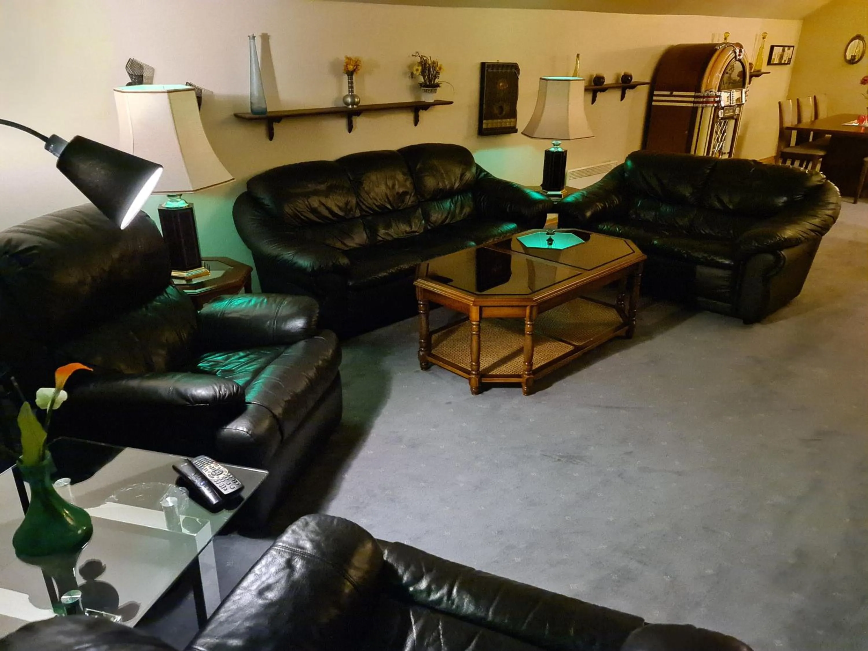 Living room in Skeisvang Gjestgiveri